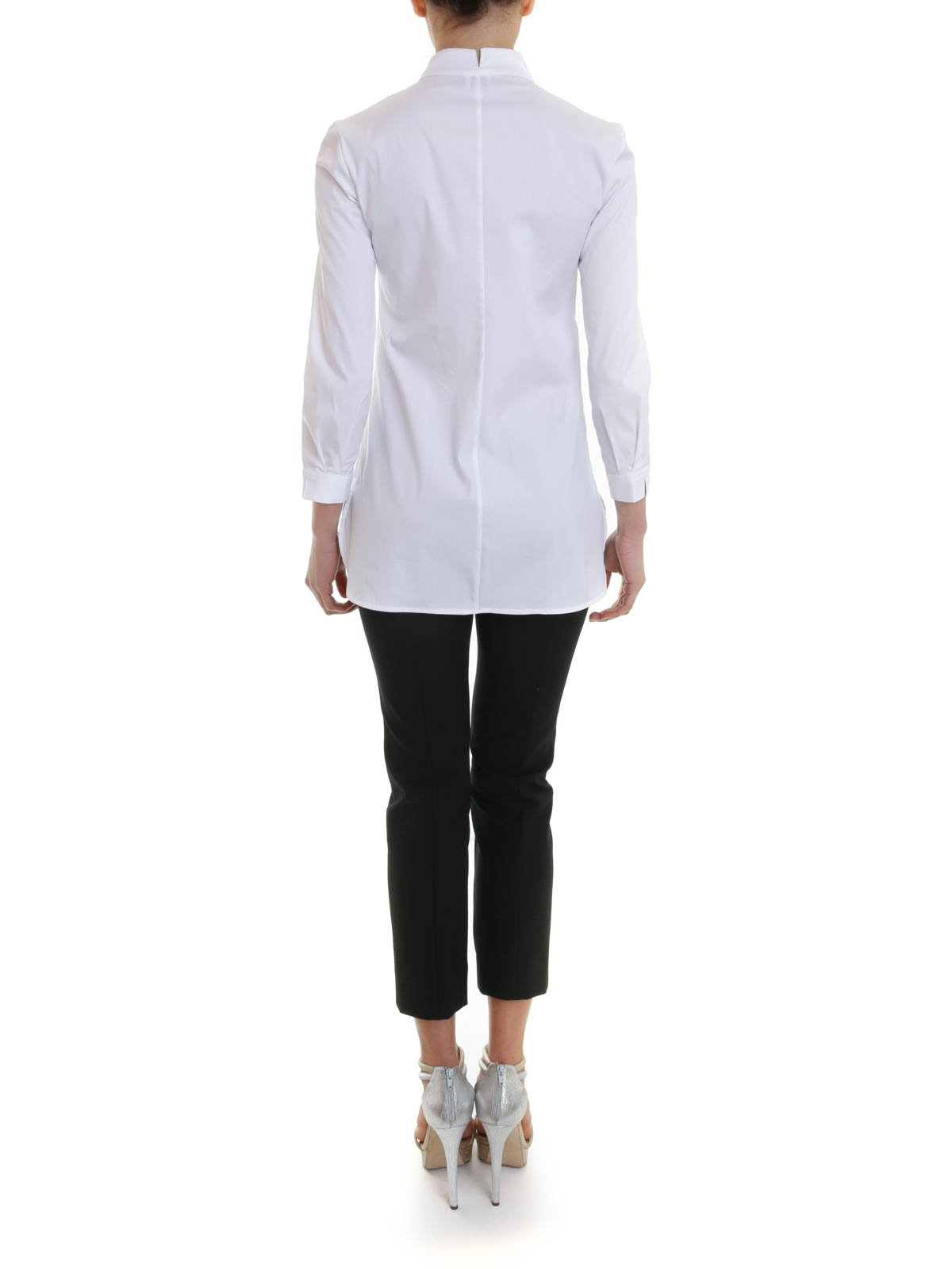 Camisas Armani Collezioni Camisa Blanca Para Mujer TMC23TTM330100