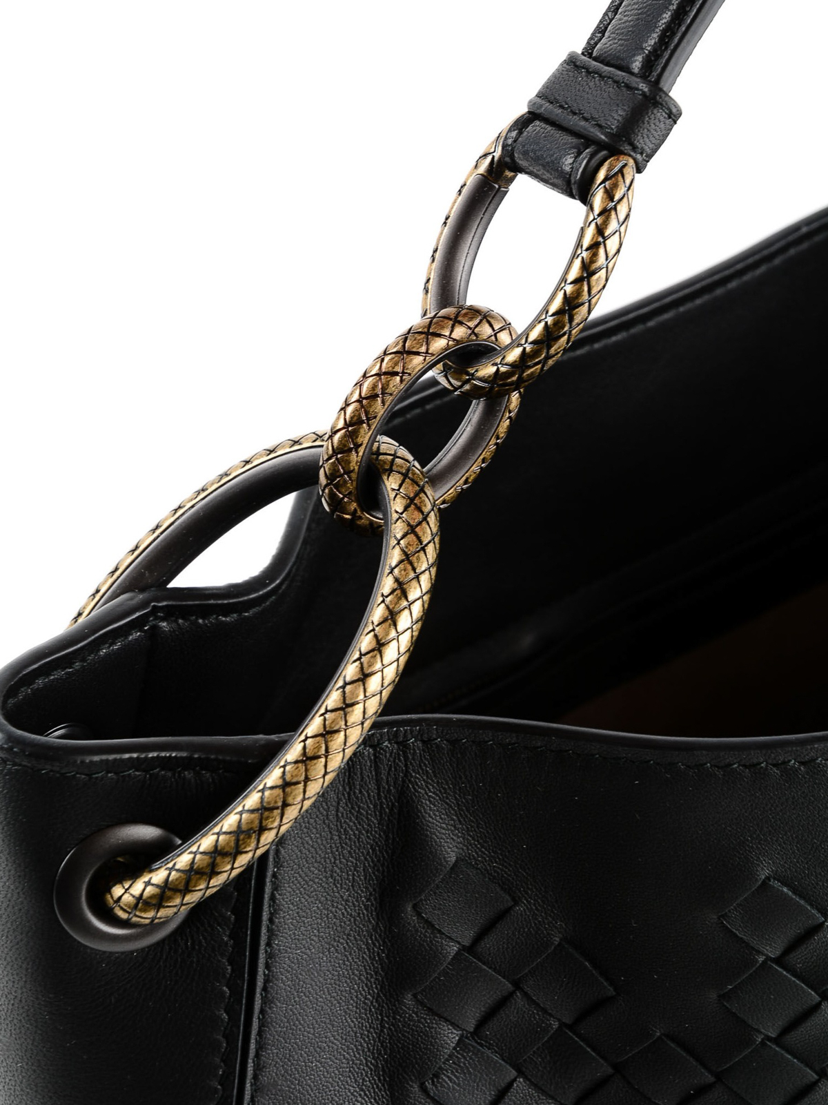 Shoulder bags Bottega Veneta - Loop Intrecciato nappa leather hobo large  bag - 467094VCO711000