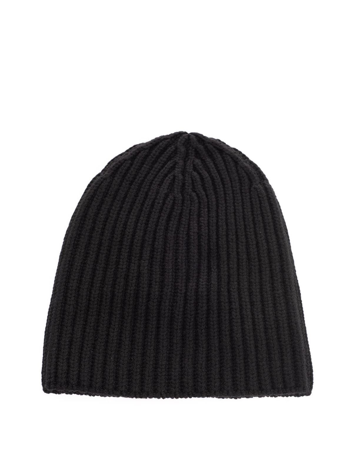 Loro Piana / カシミア 100% ニットキャップ / BLACK Loro Piana / カシミア 100% ニットキャップ / BLACK 【公式通販】