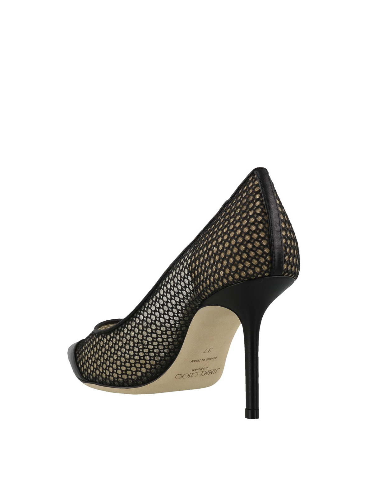 Court shoes Jimmy Choo - Love 85 mesh pumps - LOVE85ZHCBLACK