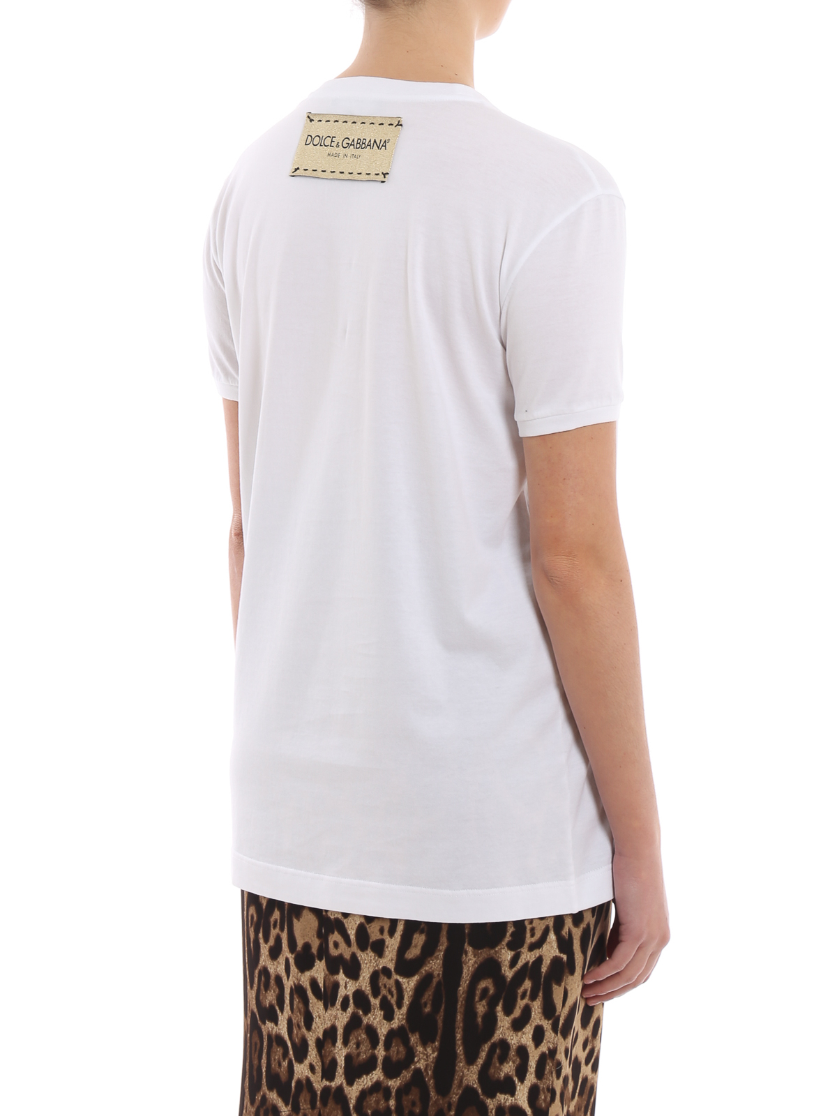 Dolce & Gabbana ラブプリントTシャツ Dolce & Gabbana Free Love Crewneck T-shirt | Sendegaro US