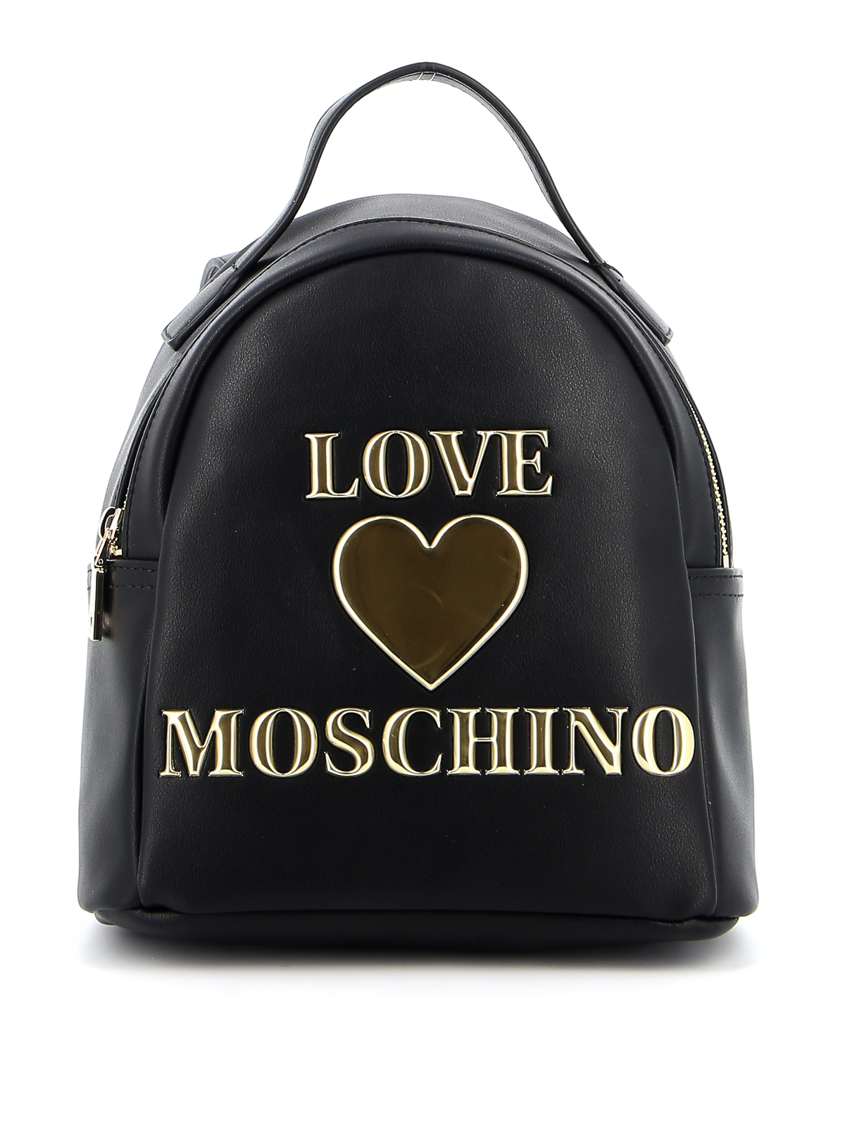 Love Moschino Leather backpack Black Women JC4033PP1BLE0000