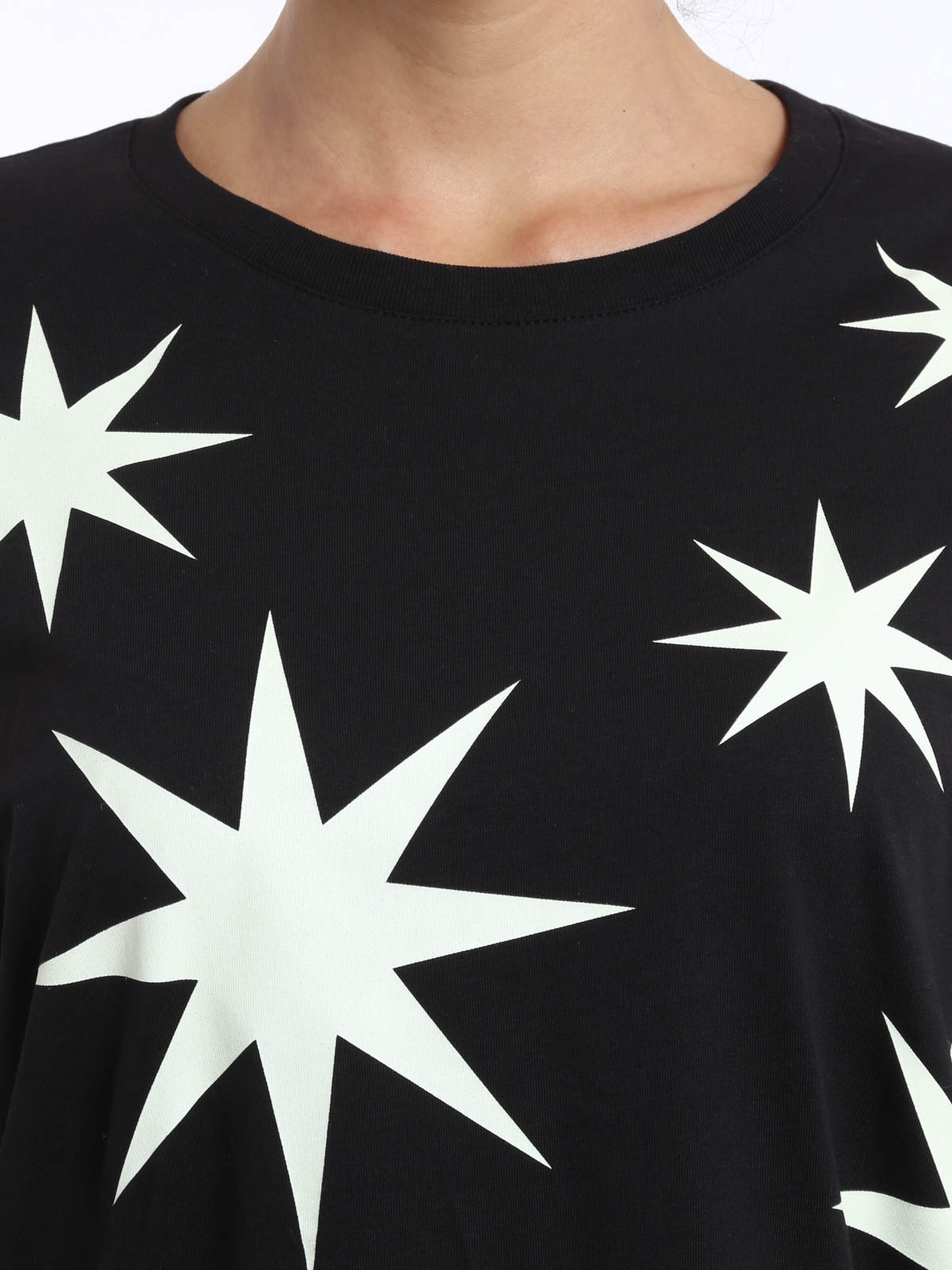 T-shirts Love Moschino - Star print T-shirt - W4F2401M3517C74