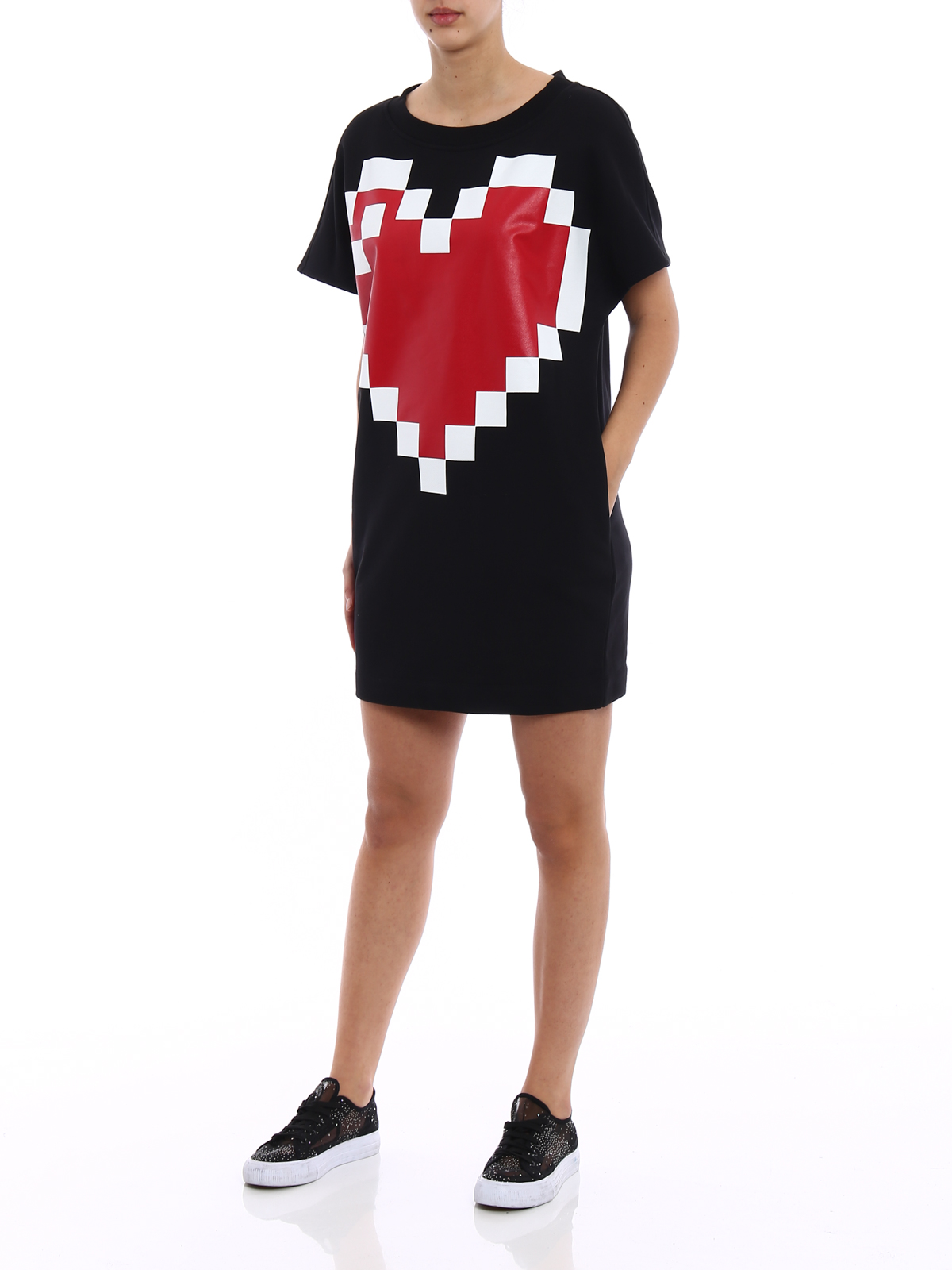 【関税&送料込】Moschino Heart Dress 1990s Moschino Dress, Moschino Hearts Dress, Vintage