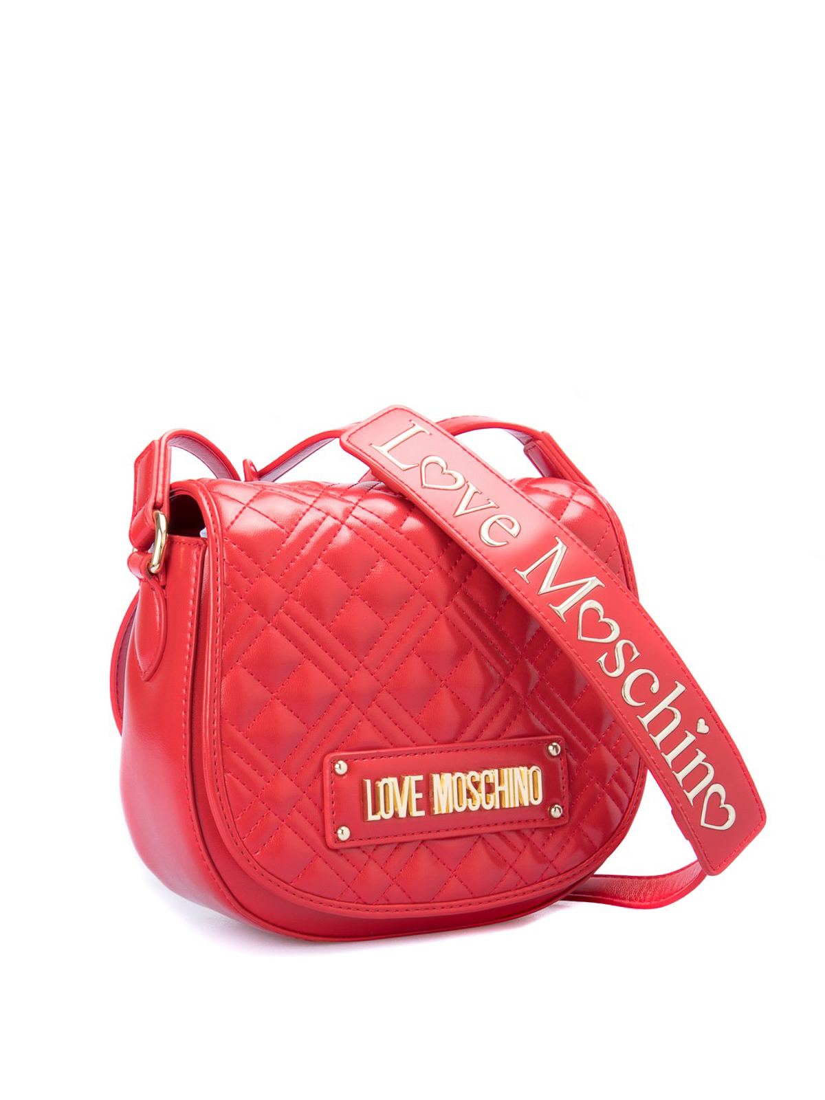 BRAND NEW LOVE MOSCHINO RED & BLACK FAUX LEATHER SHOULDER SHOPPER BAG –  Whispers Dress Agency