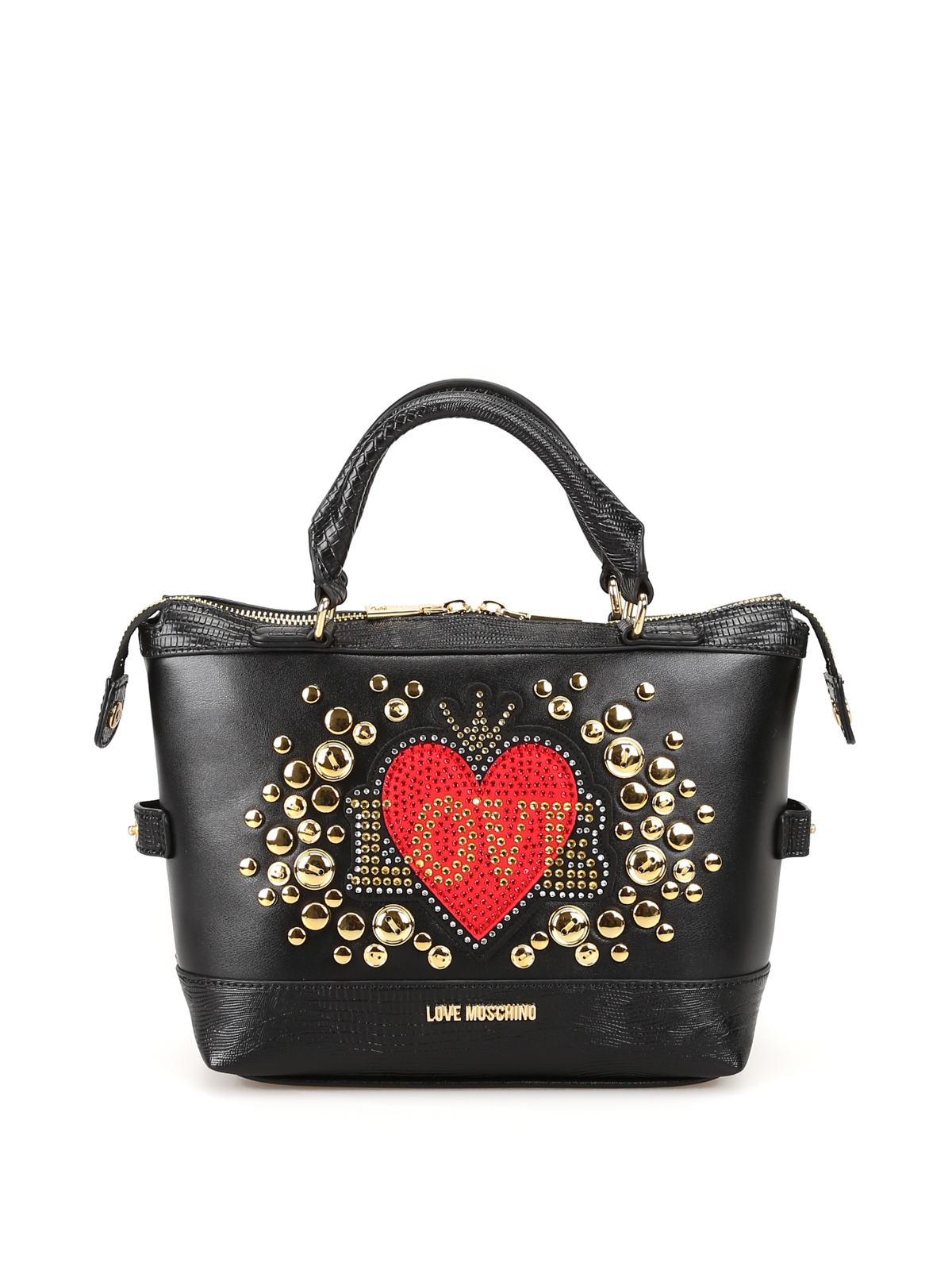 Moschino Crystal-embellished Crossbody Bag