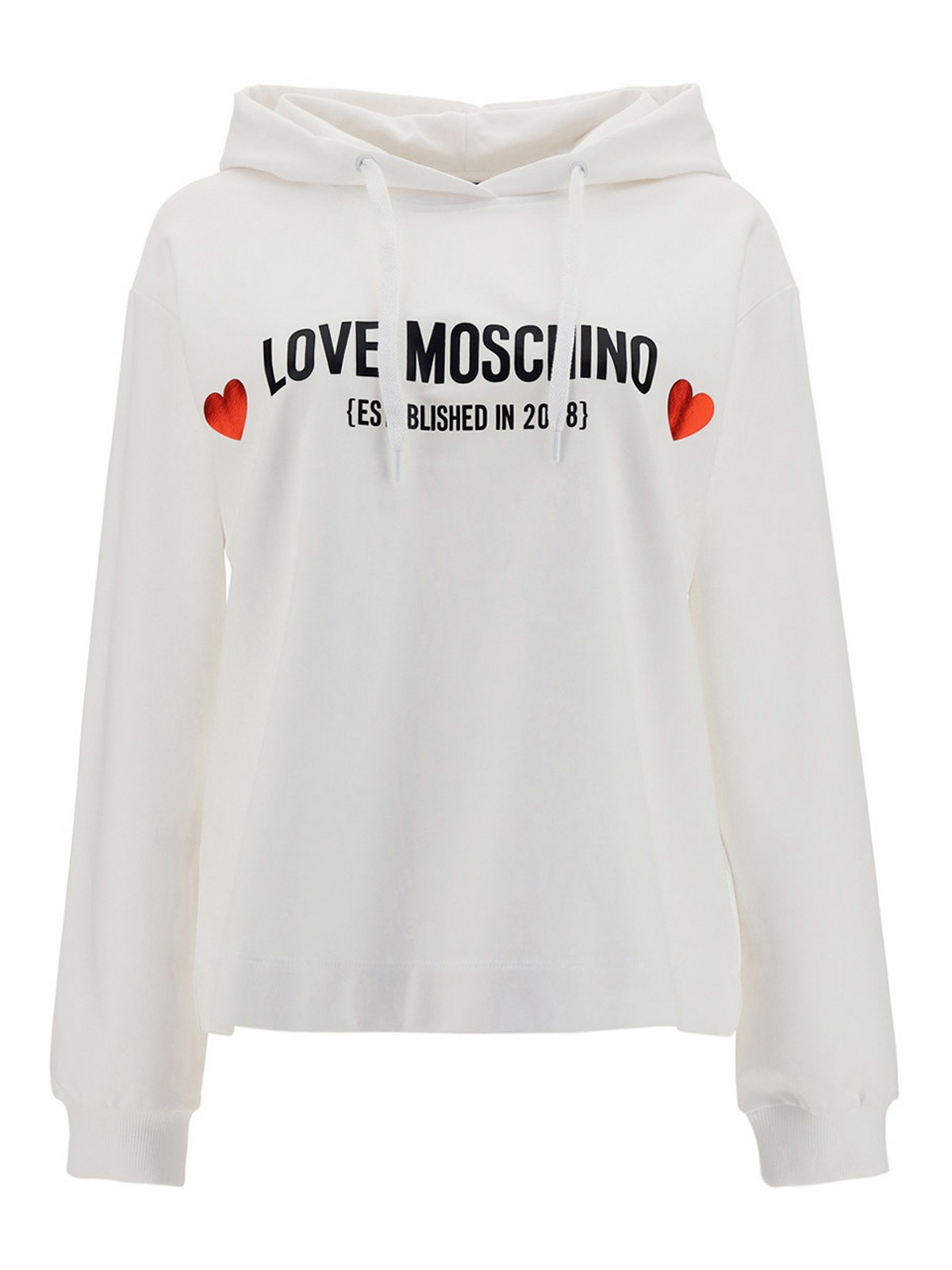 Love Moschino スウェットシャツ/セーター - 白|W643701E2180A00