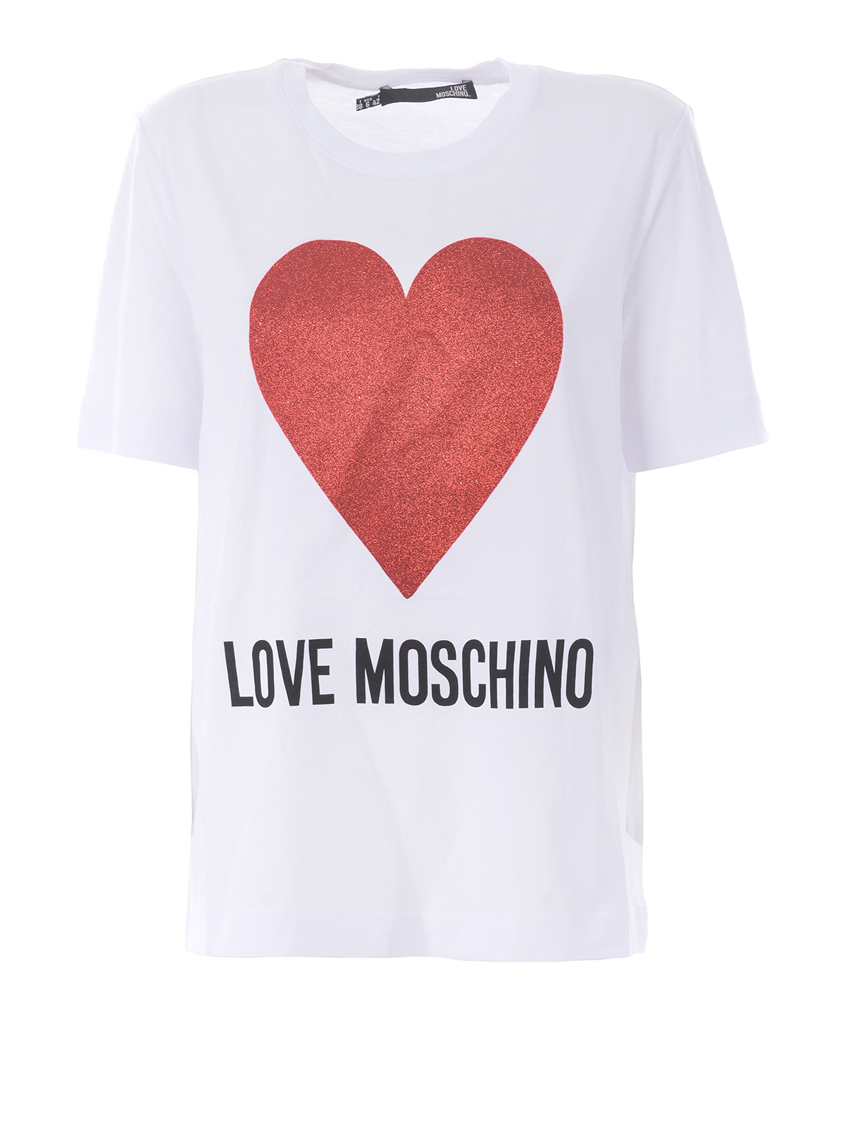 Tシャツ Love Moschino - Tシャツ - 白 - W4F151OM3517A00