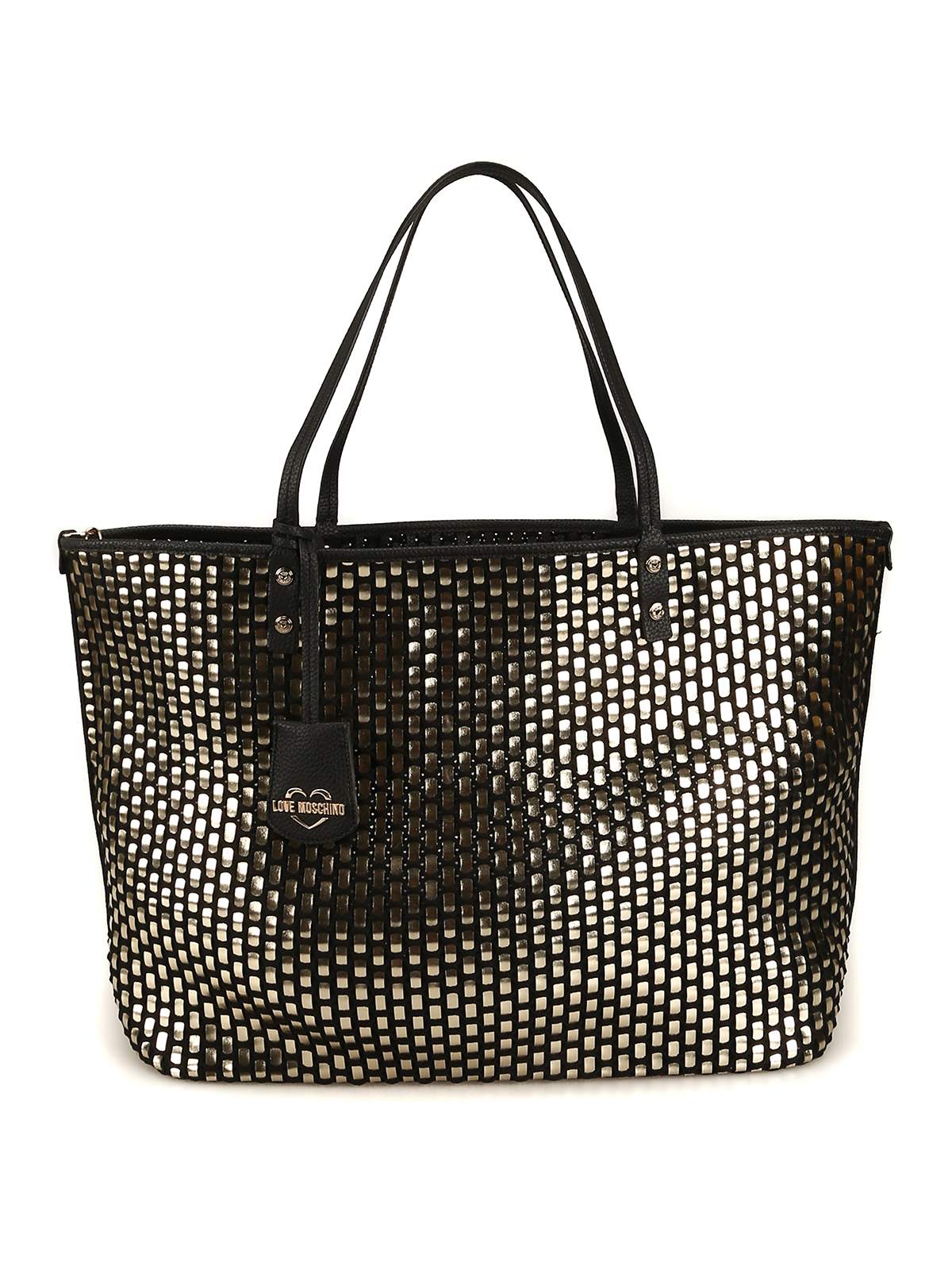 Love moschino tote bag black hotsell