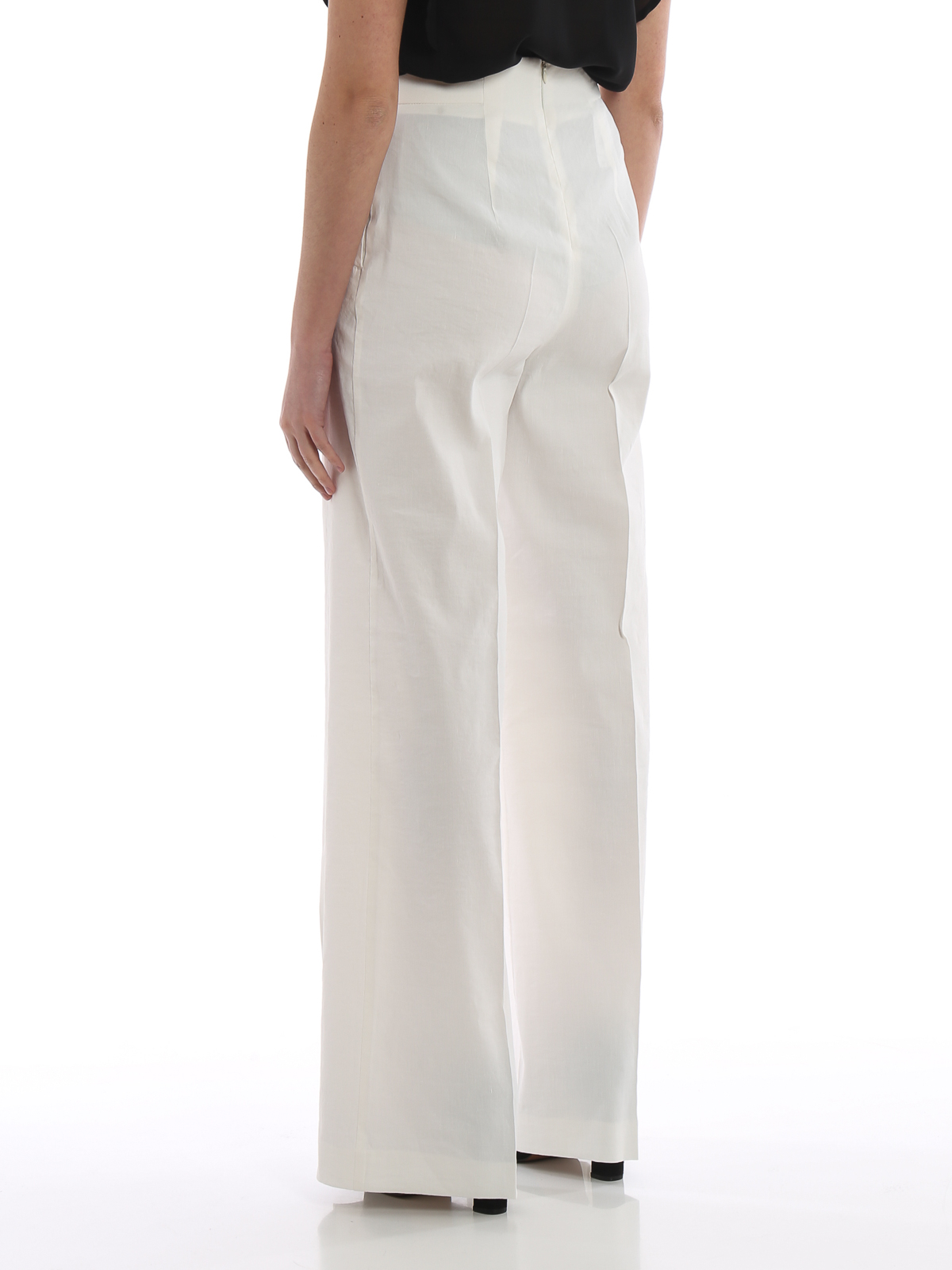 Fabindia Regular Fit Women White Trousers  Buy Fabindia Regular Fit Women White  Trousers Online at Best Prices in India  Flipkartcom