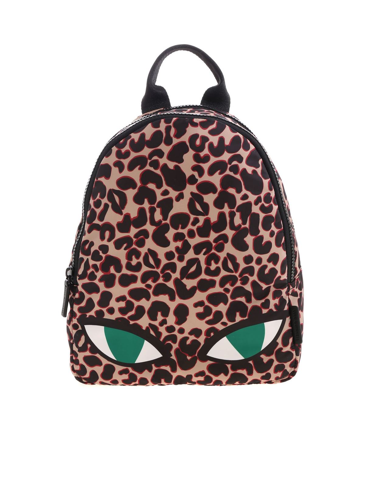 Shop Lulu Guinness Wild Cat Sadie Animalier Backpack In Animal Print