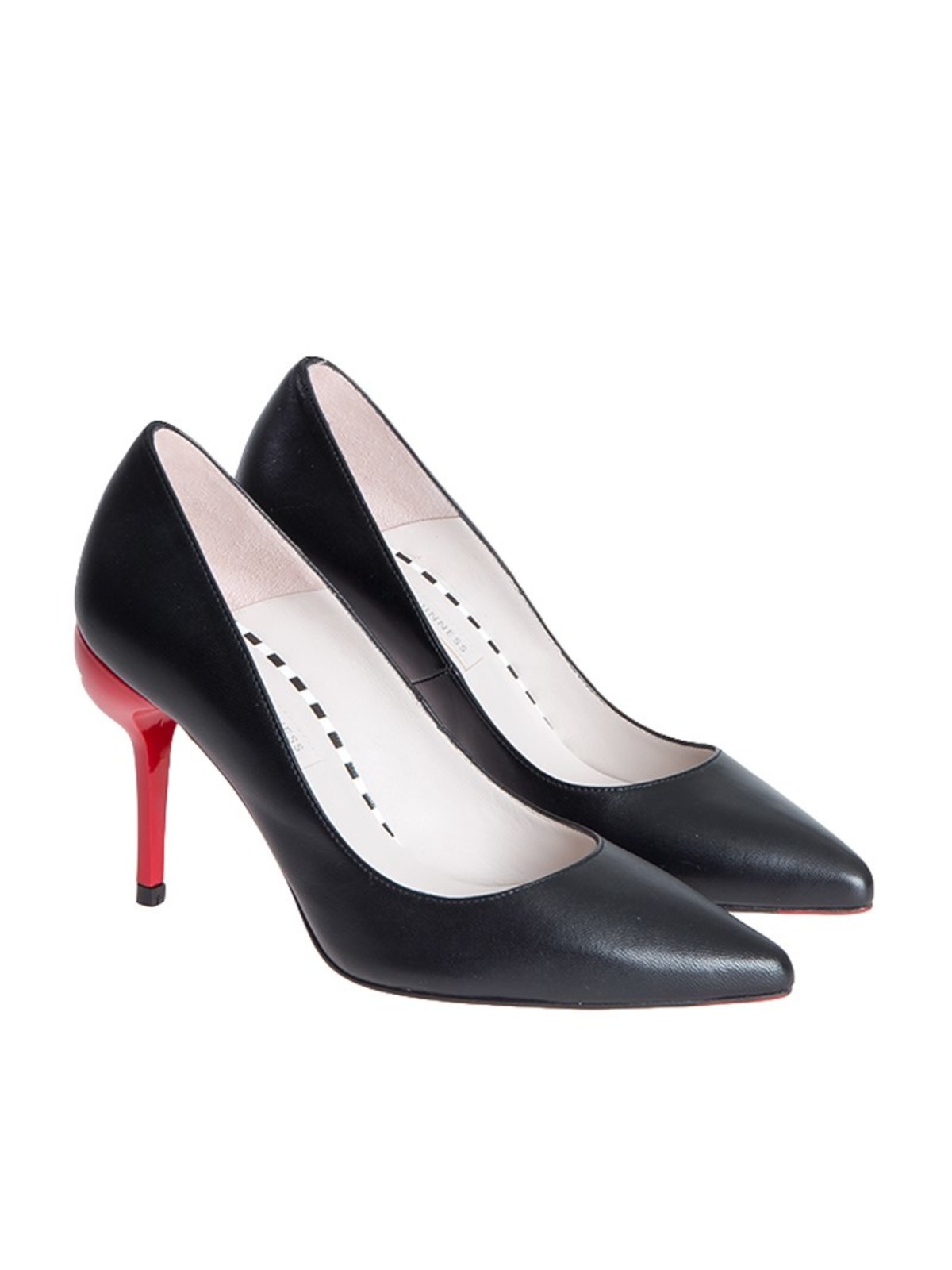 Lulu Guinness Leather Pumps In Negro