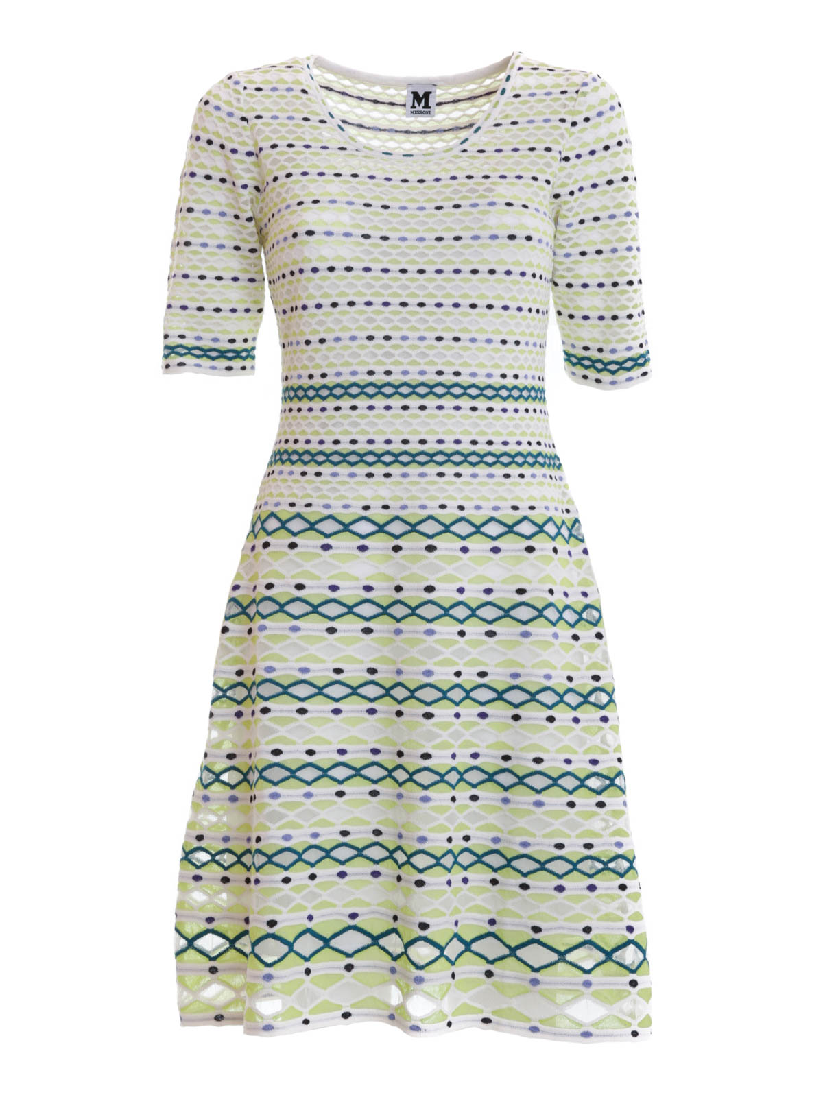 M Missoni Intarsia knit dress - Multicolour|KD0KD12G22Y201