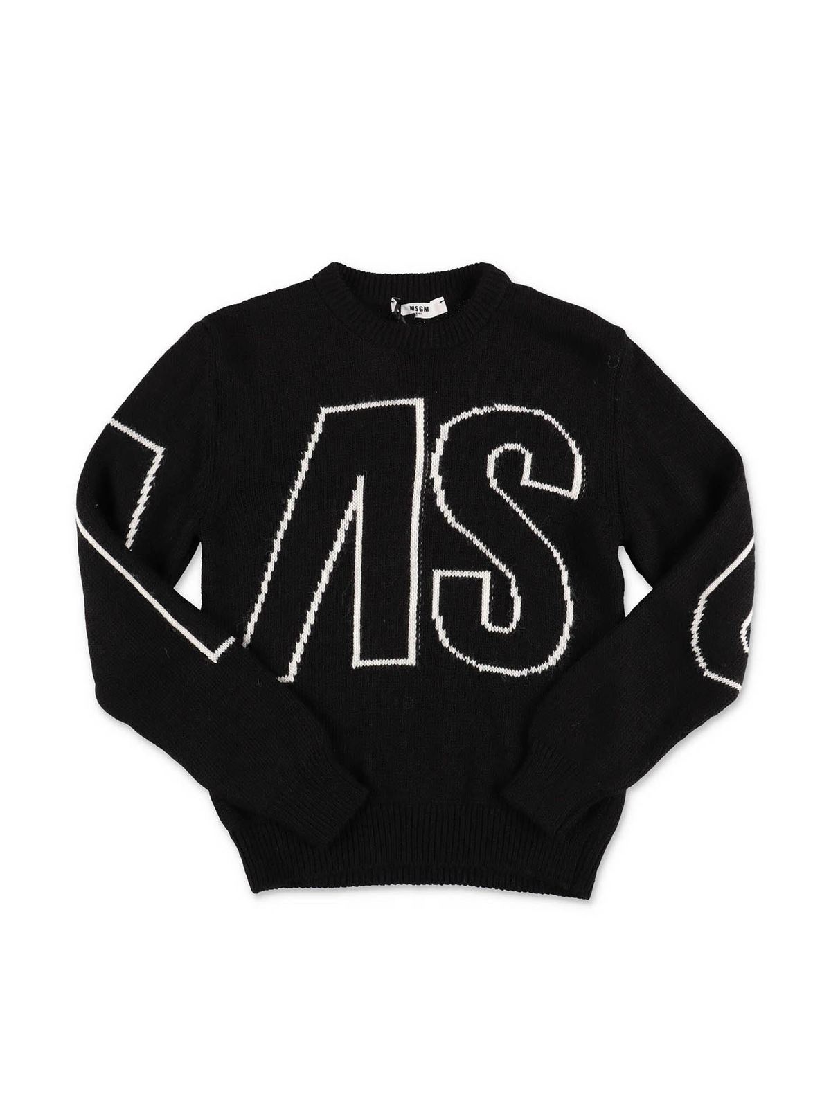 M.S.G.M. Kids ニット - 黒 - ブラック|025303110 | THEBS