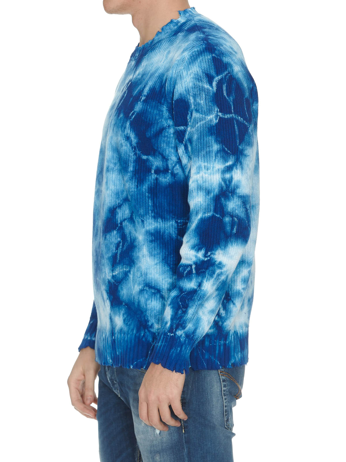 Msgm tie dye sweater hotsell