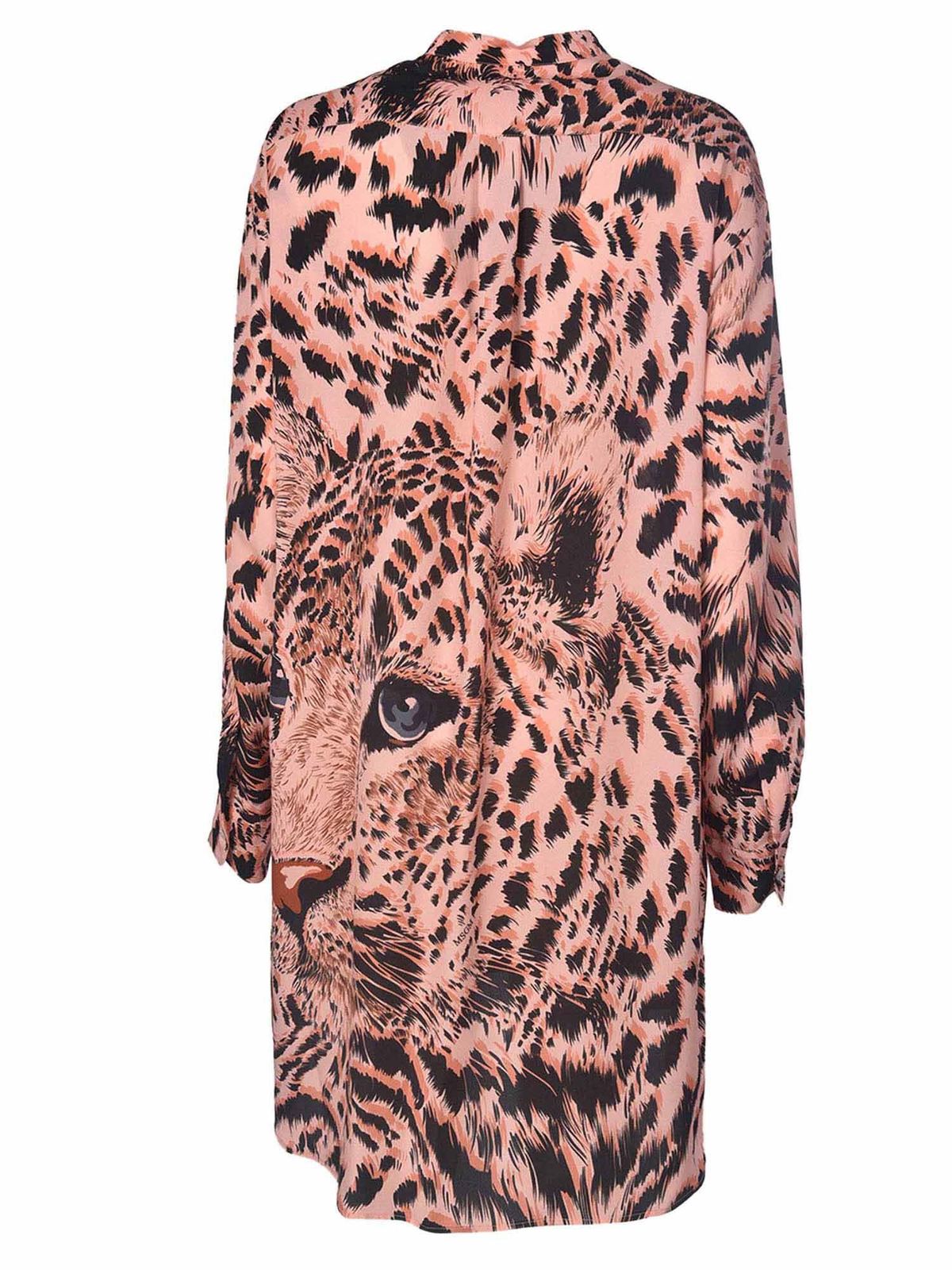 Animal Print M And S Pink Dress M&s Collection Marks And