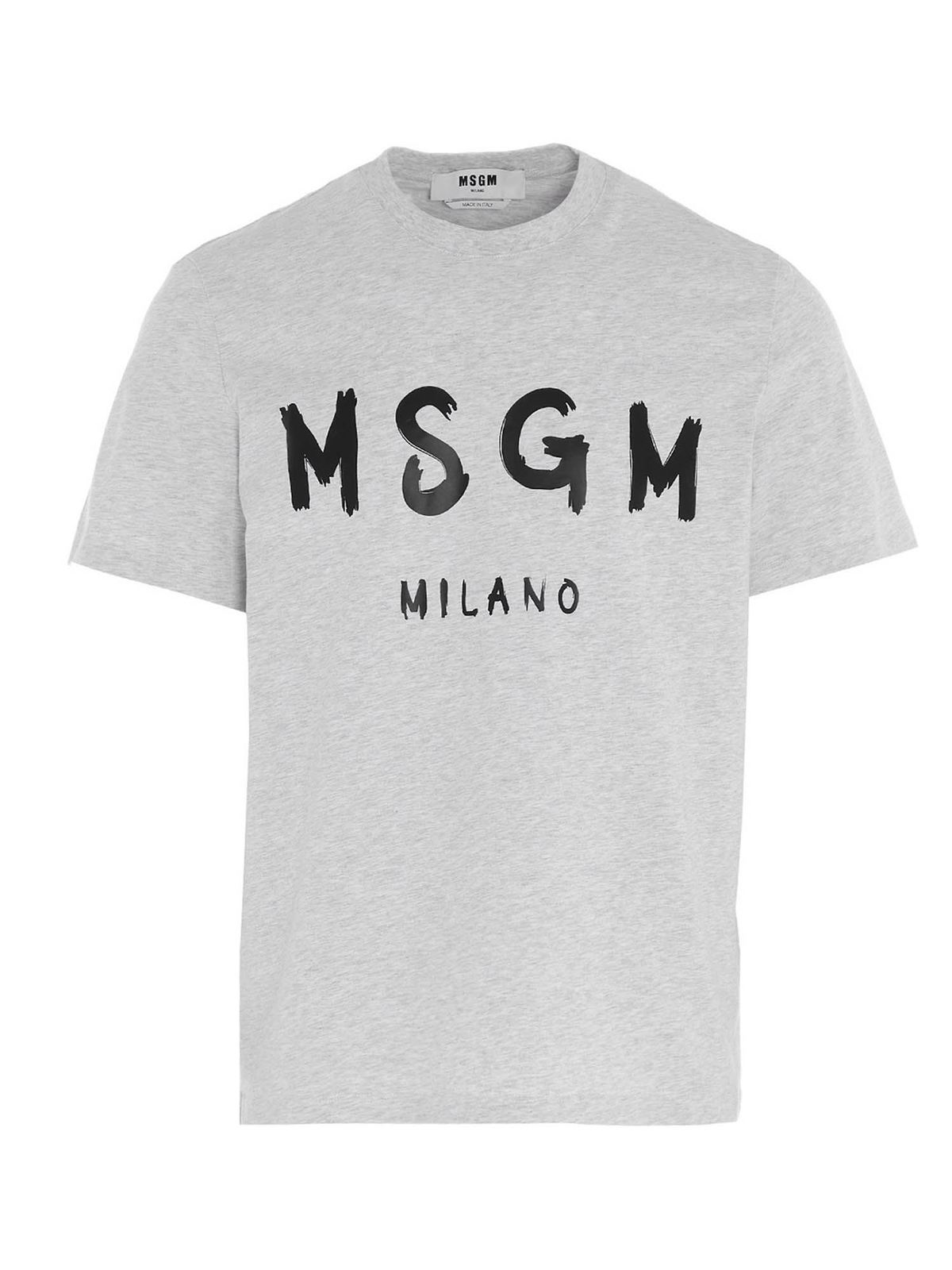 M.S.G.M. Tシャツ - グレー - グレイ|2940MM9720759694
