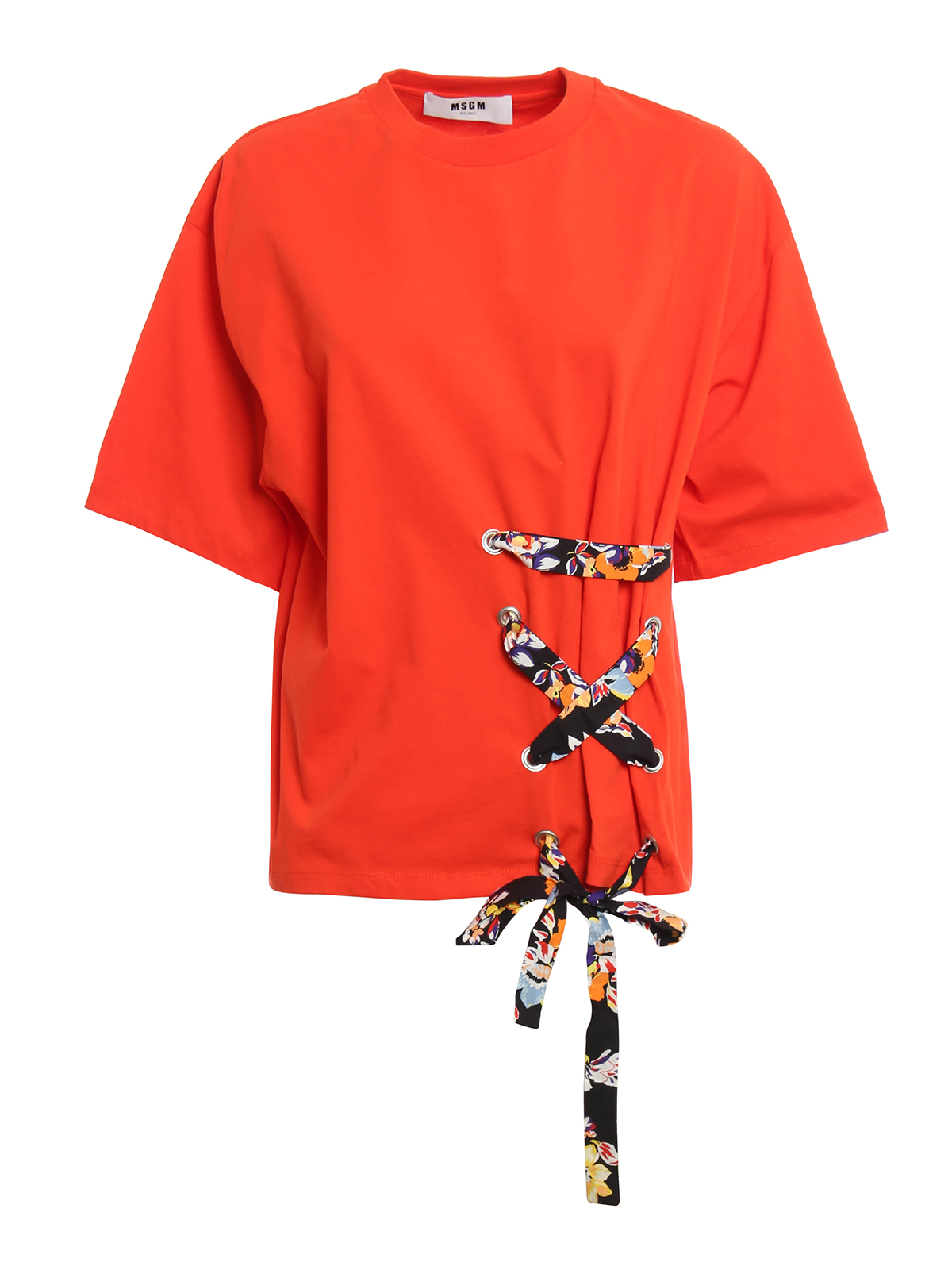 Tシャツ・カットソー MSGM Woman T-Shirt Red 3841MDM116257002 17 MSGM Woman T-Shirt Red 3841MDM146257002 17 (MSGM/Tシャツ