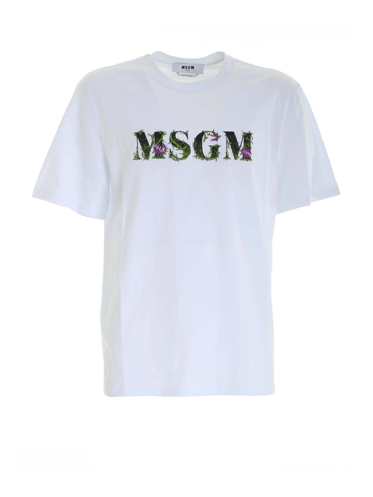 M.S.G.M. Tシャツ - 白 - ホワイト | 2940MM22020759801