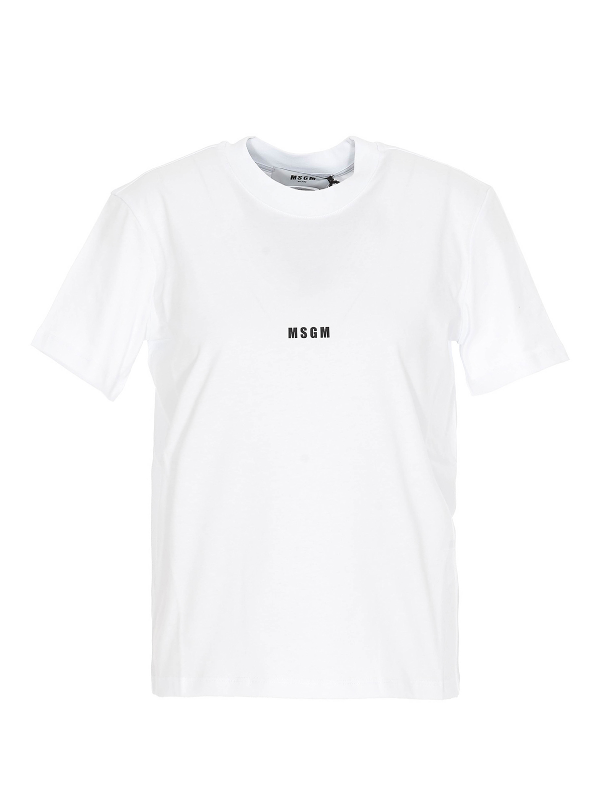 M.S.G.M. Logo print T-shirt - White - Women | 2941MDM10020779801