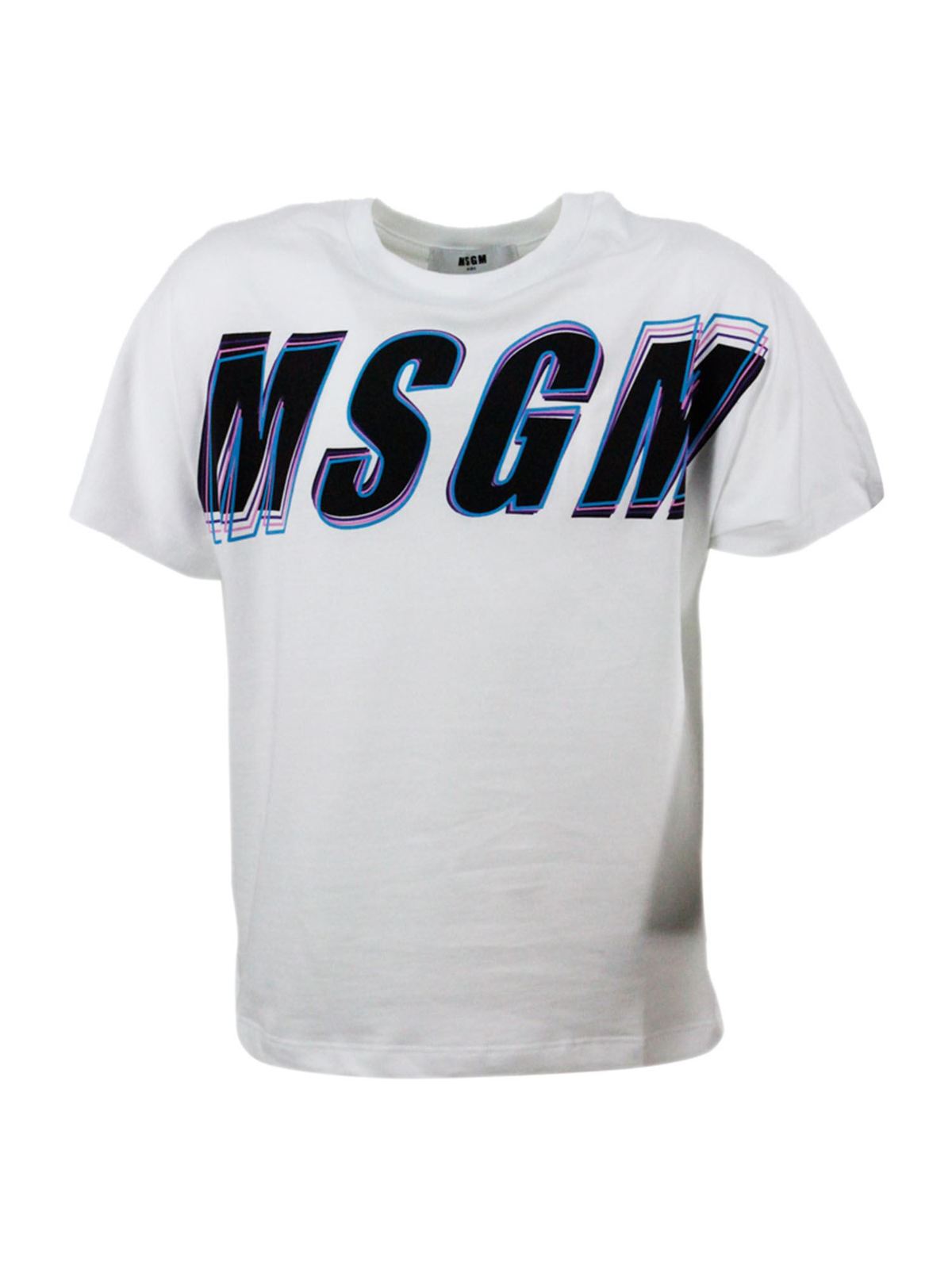 Tシャツ M.S.G.M. Kids - Tシャツ - 白 - MS027629001 | THEBS [iKRIX]