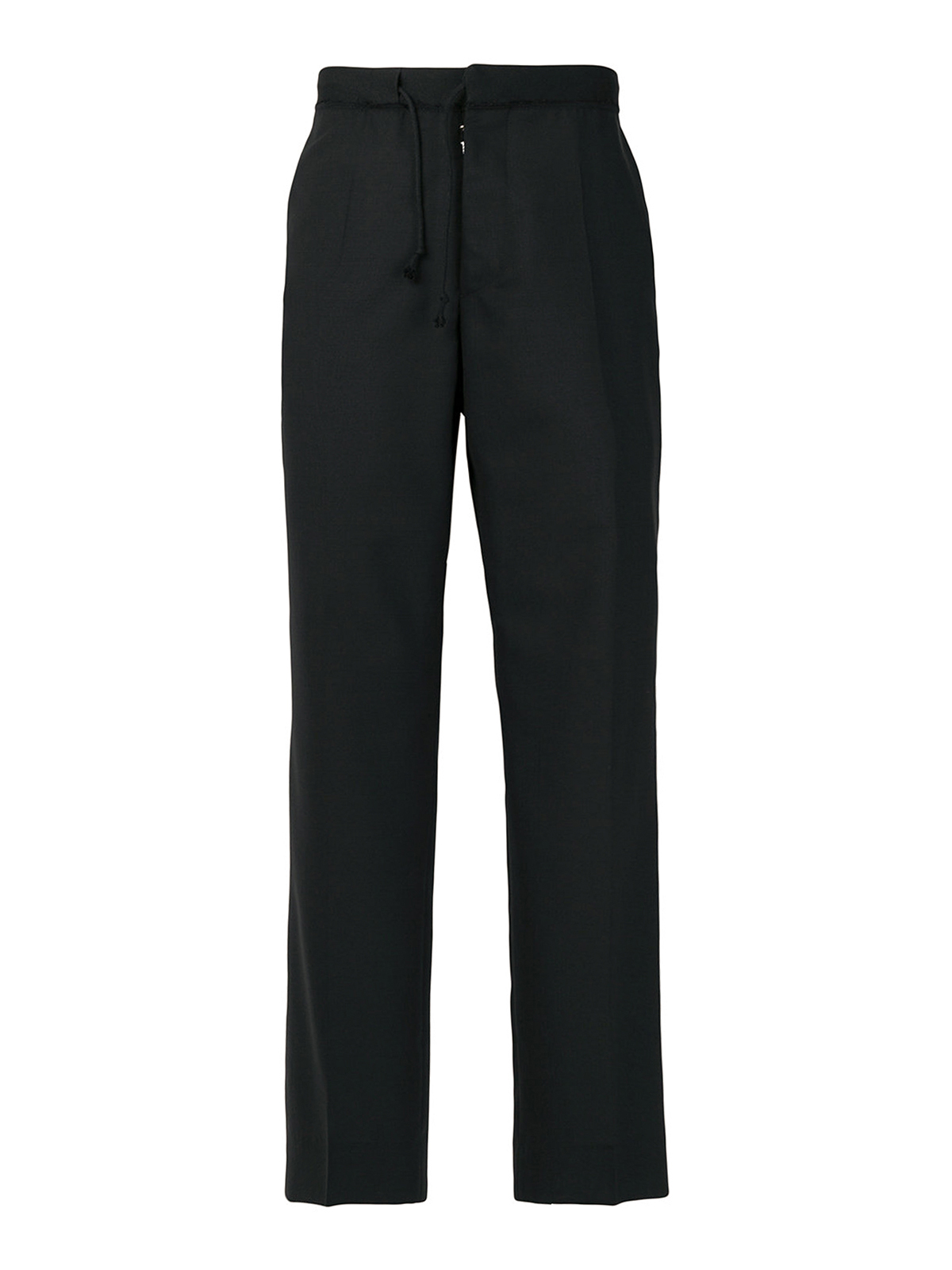 Maison Margiela Wool blend slacks with drawstring|S50KA0411S44330900