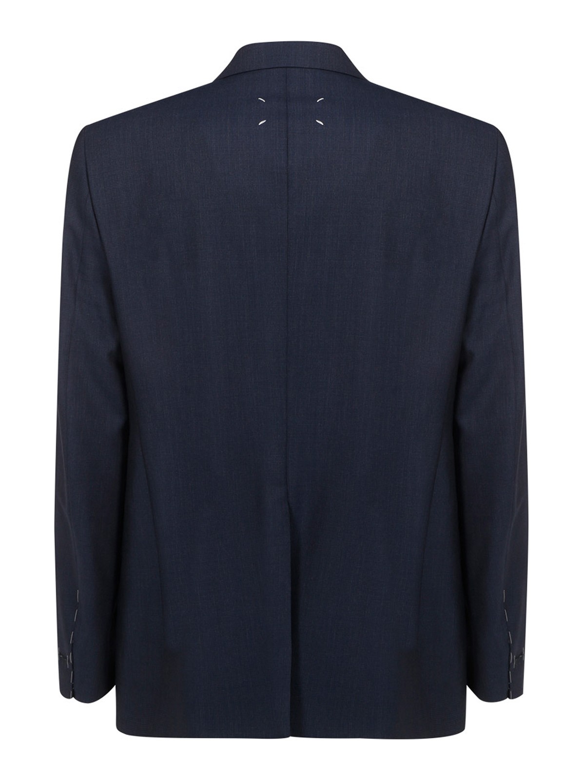 【 × Maison Margiela】コラボスーツ（ネイビー／EU50） Maison Margiela Wool suit - Blue - Men|S50FT0116S48995002F