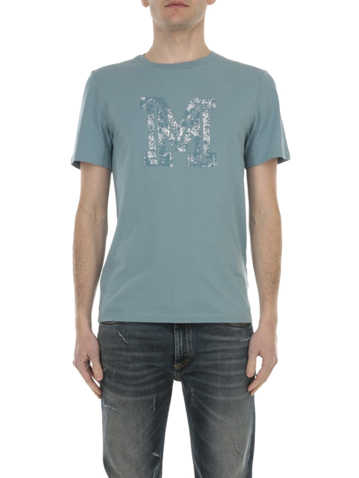 Maison Margiela Tシャツ メンズ - ライトブルー|S50GC0466S23035527