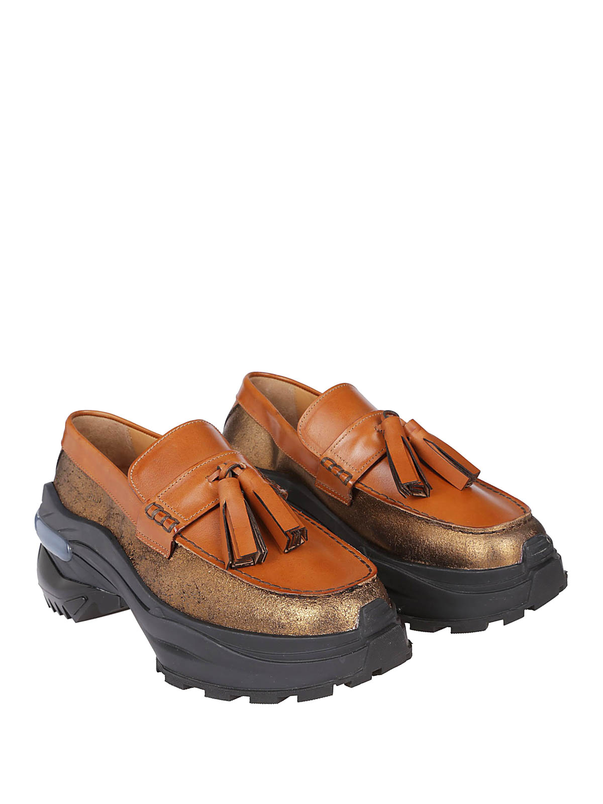 Maison Margiela Loafer style leather tasselled sneakers 