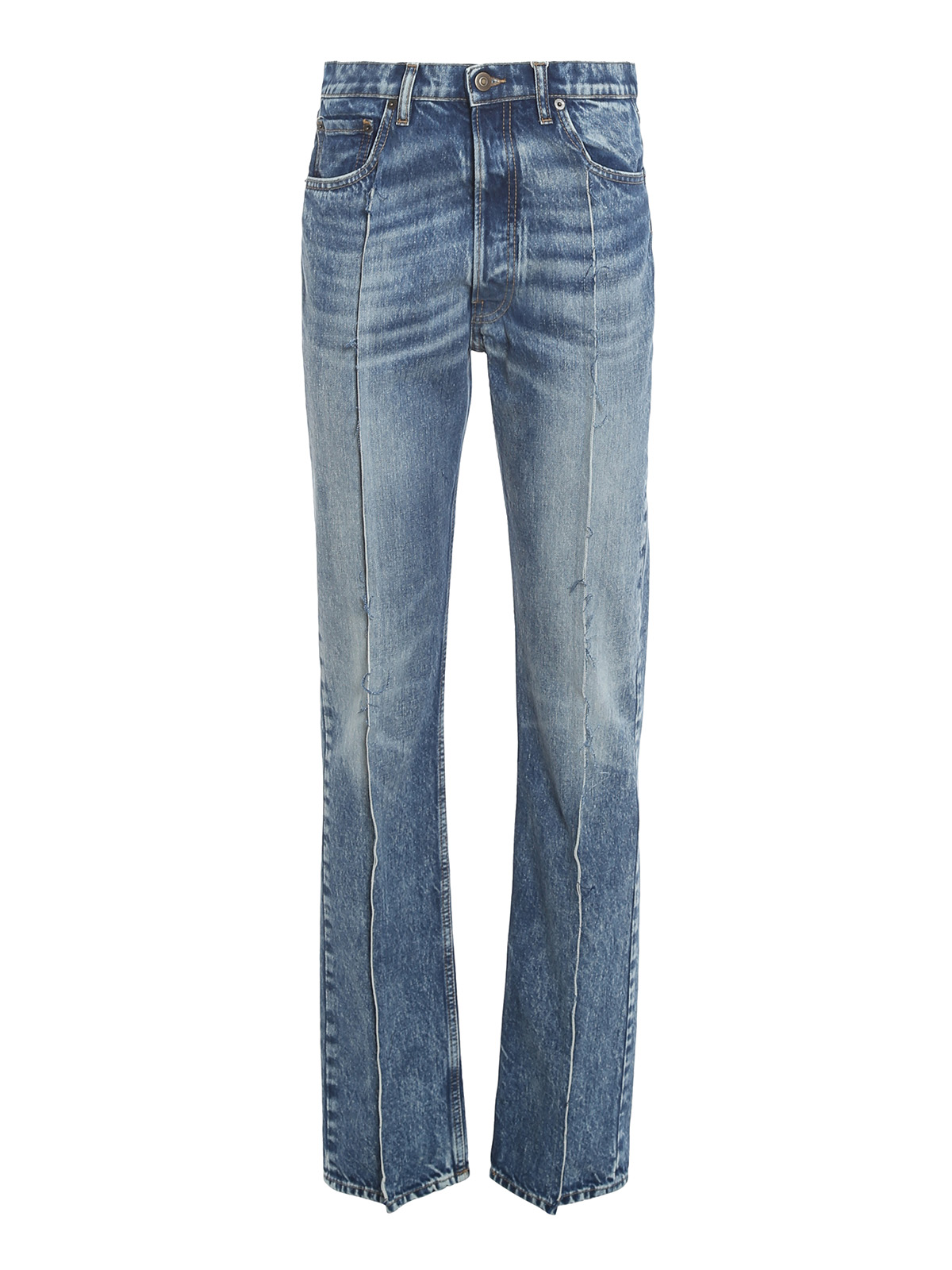 Maison Margiela Distressed effect recycled denim jeans