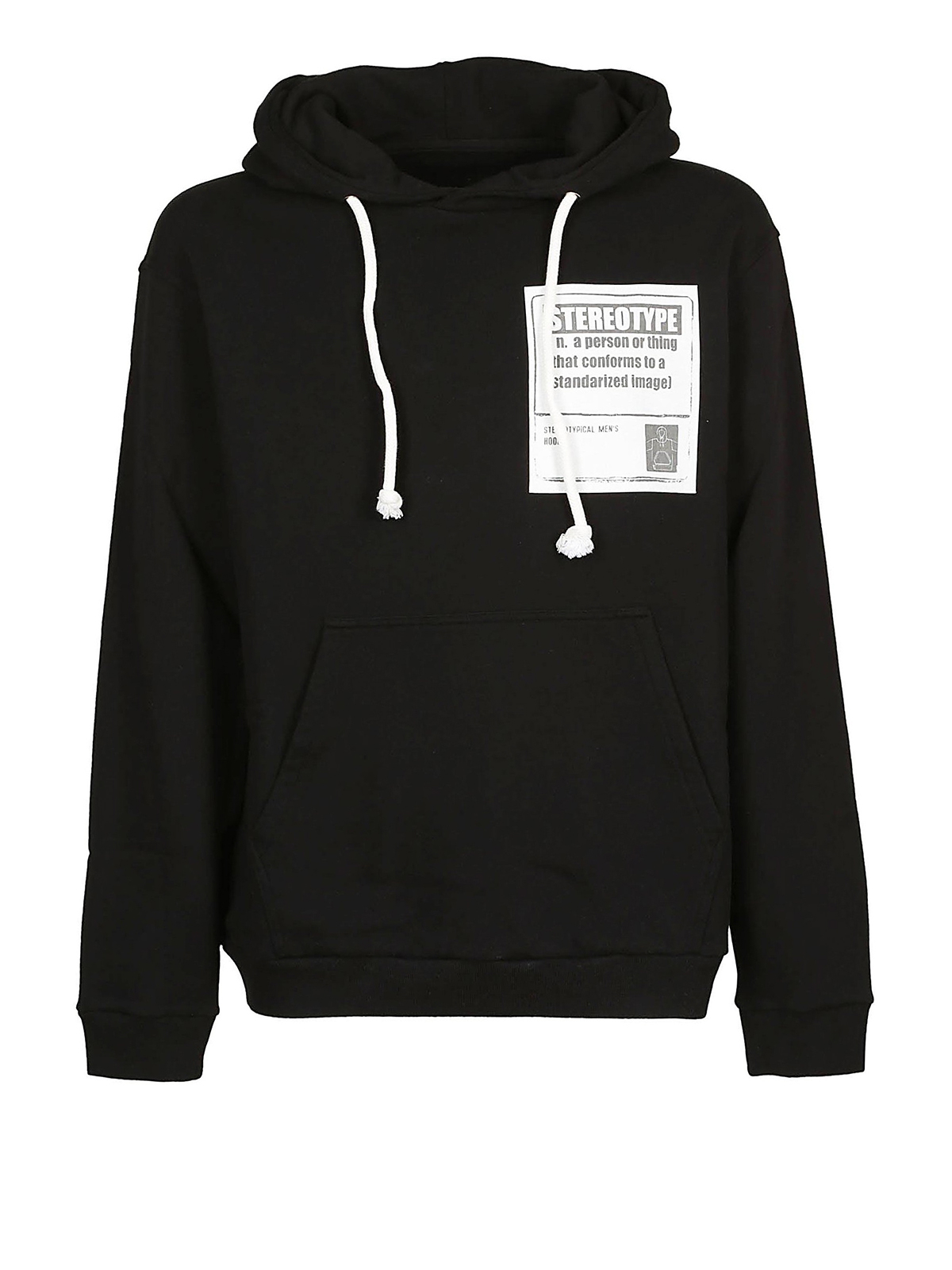 Sweatshirts & Sweaters Maison Margiela - Stereotype print cotton hoodie -  S50GU0072S25279900