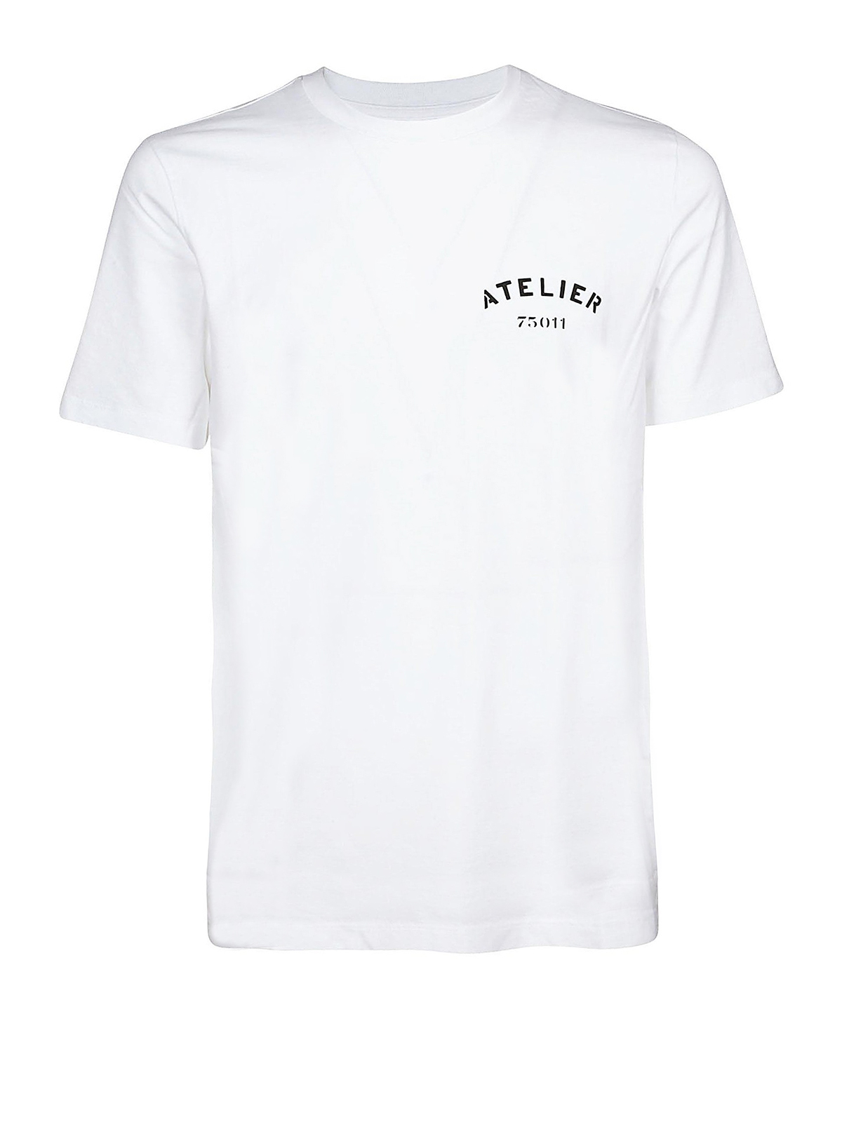 T-shirts Maison Margiela - Atelier print white T-shirt