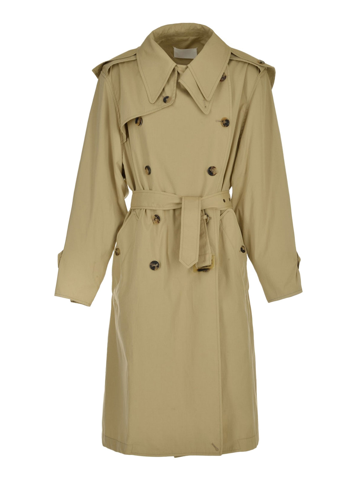 Maison Margiela Gabardine trench with straps