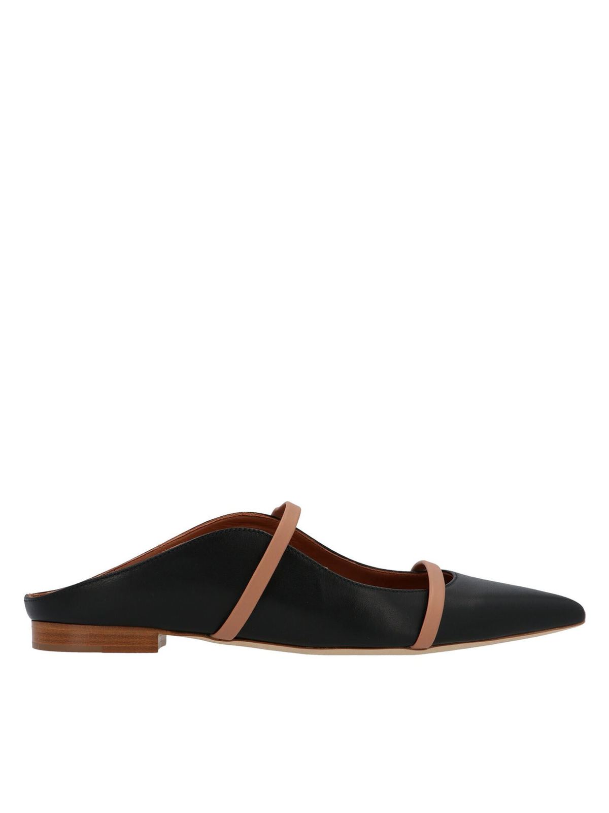 Shop Malone Souliers Chinelas - Maureen In Negro