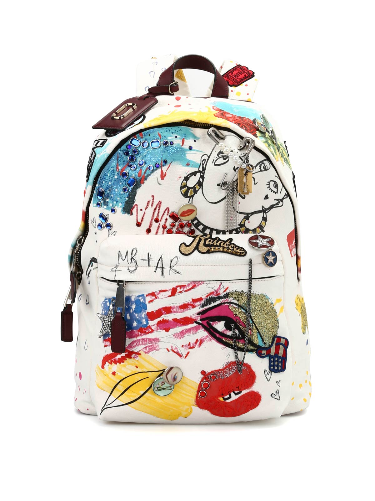 Backpack Marc by Marc Jacobs Multicolour in Polyester - 25524182