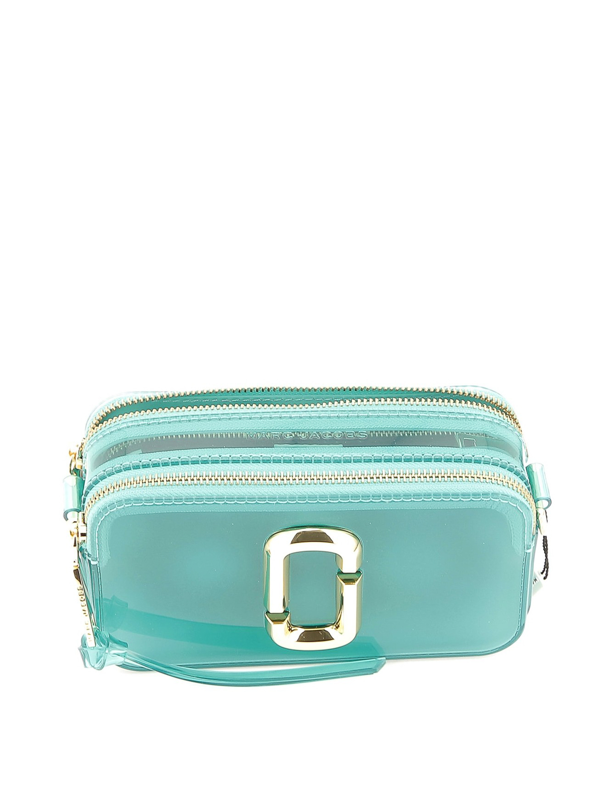Marc Jacobs Snapshot Leather Camera Bag In Blue