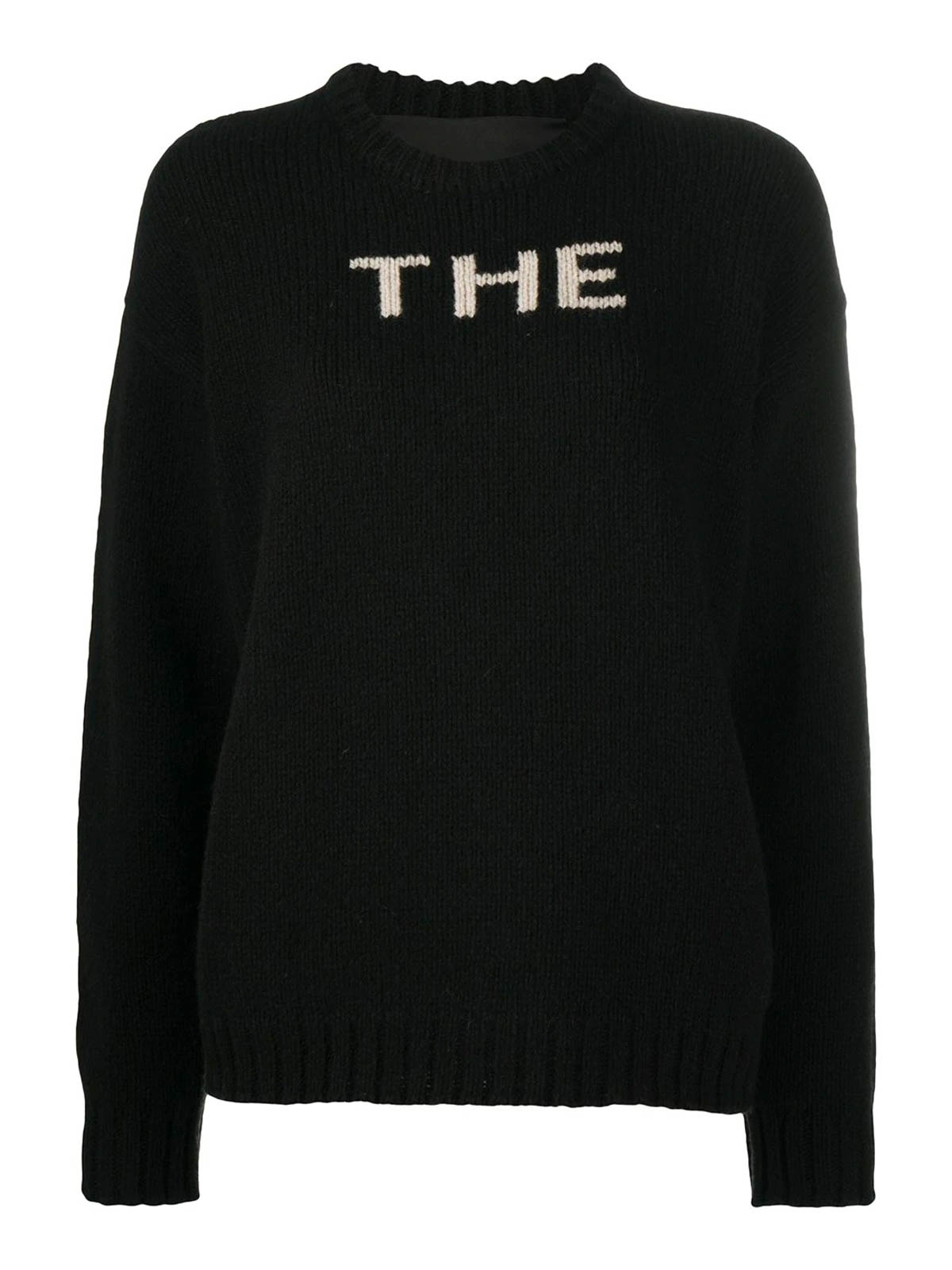 Marc Jacobs The Intarsia Jumper In Negro