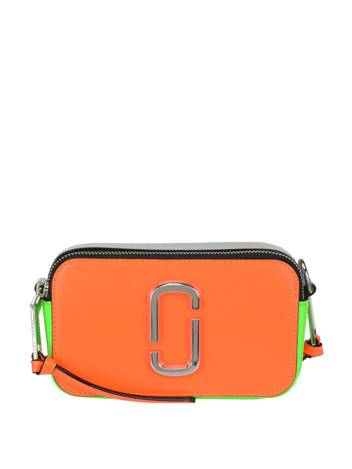 MARC JACOBS: The Snapshot bag in tricolor saffiano leather