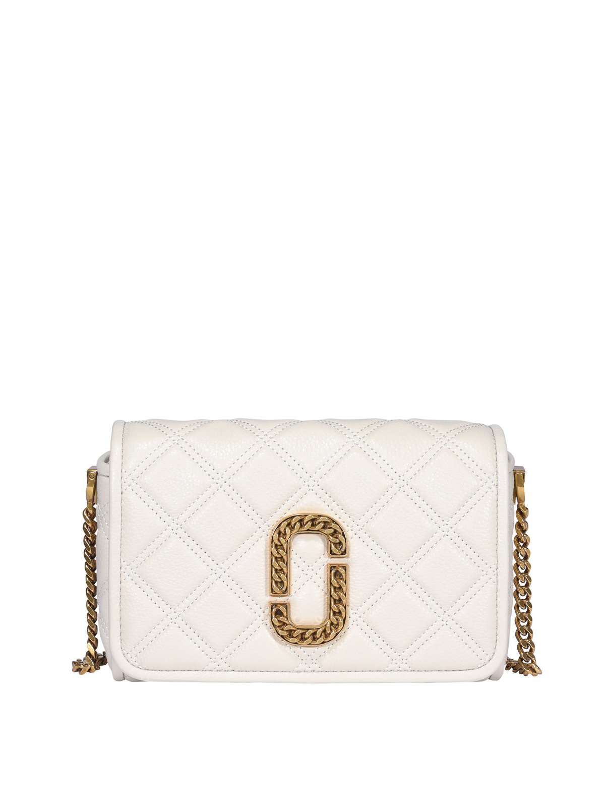 Marc Jacobs The Status Flap Bag in Natural