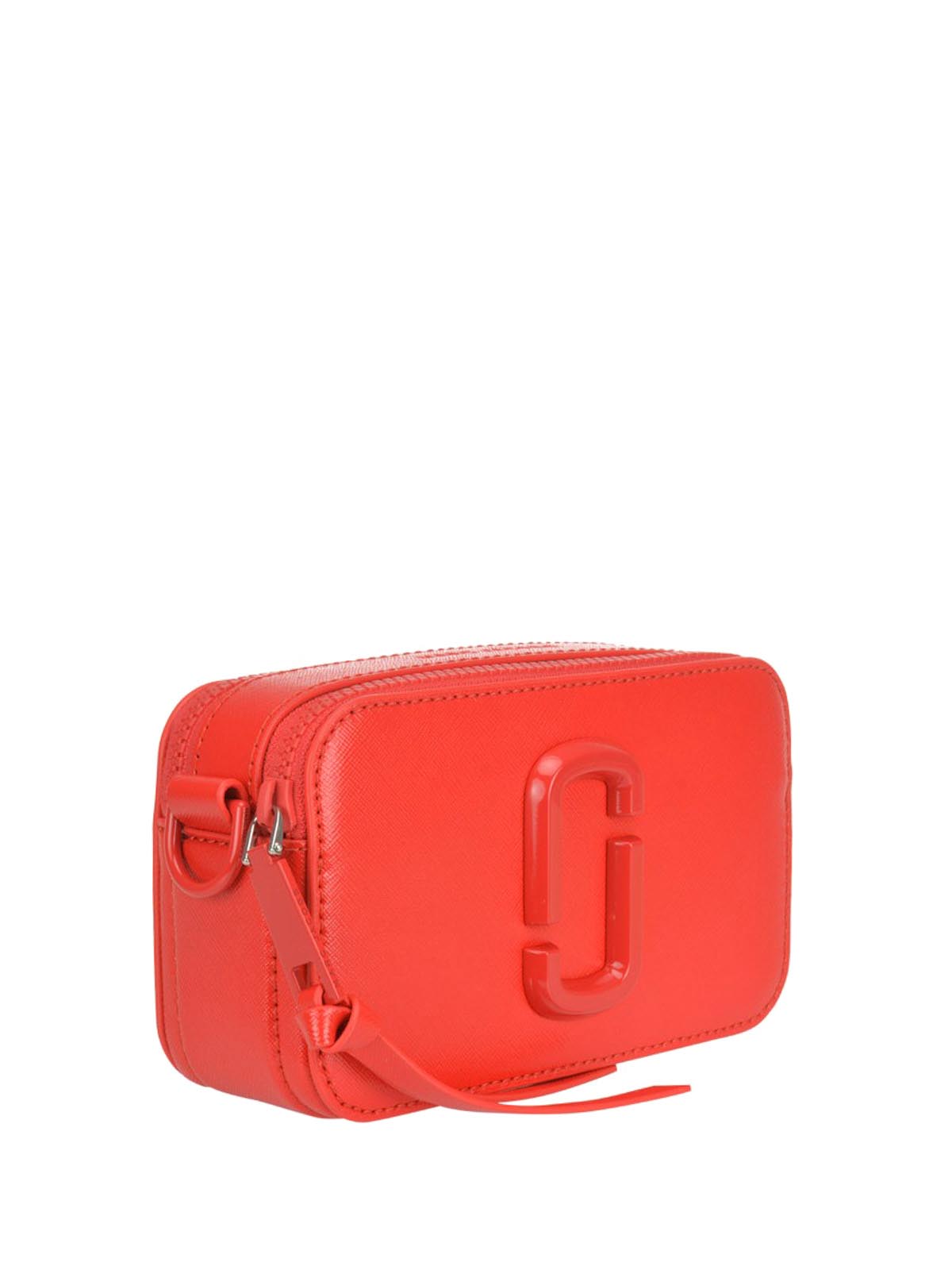Marc Jacobs Snapshot Dtm Bag In Red Leather