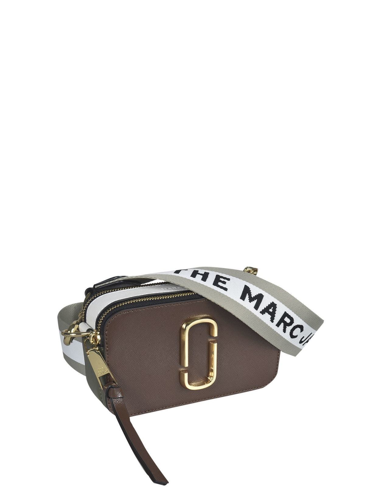 Cross body bags Marc Jacobs - The Logo Strap Snapshot bag in brown