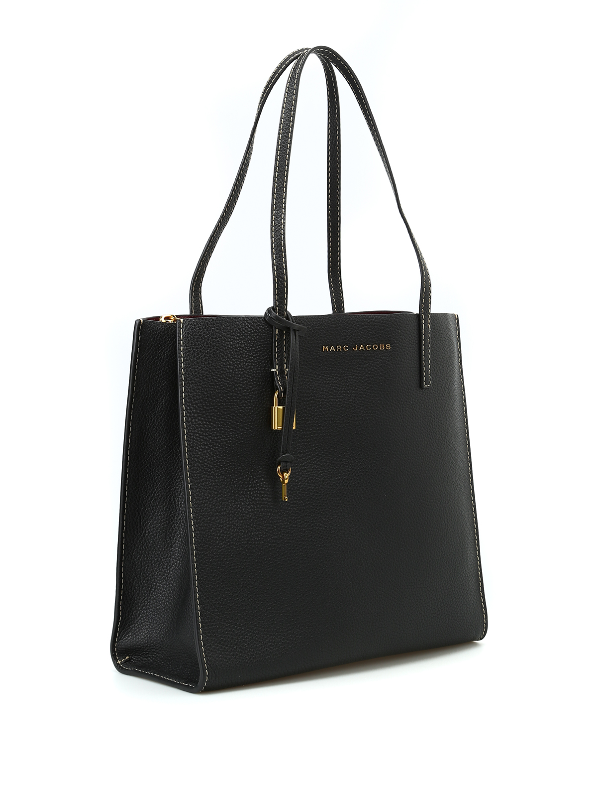 Totes bags Marc Jacobs - Grind black pebble leather tote - M0012669065