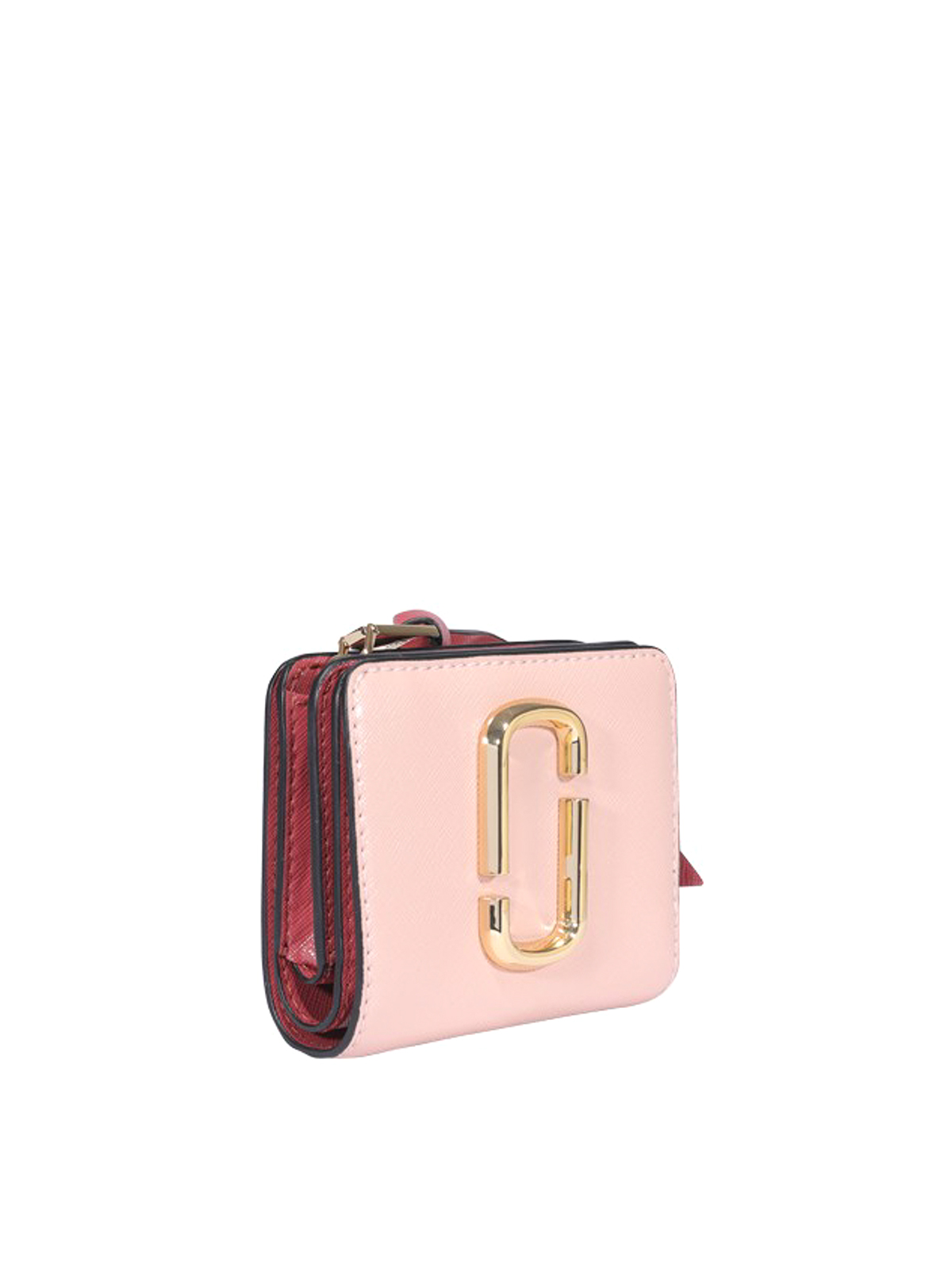 The snapshot mini compact leather wallet by Marc Jacobs