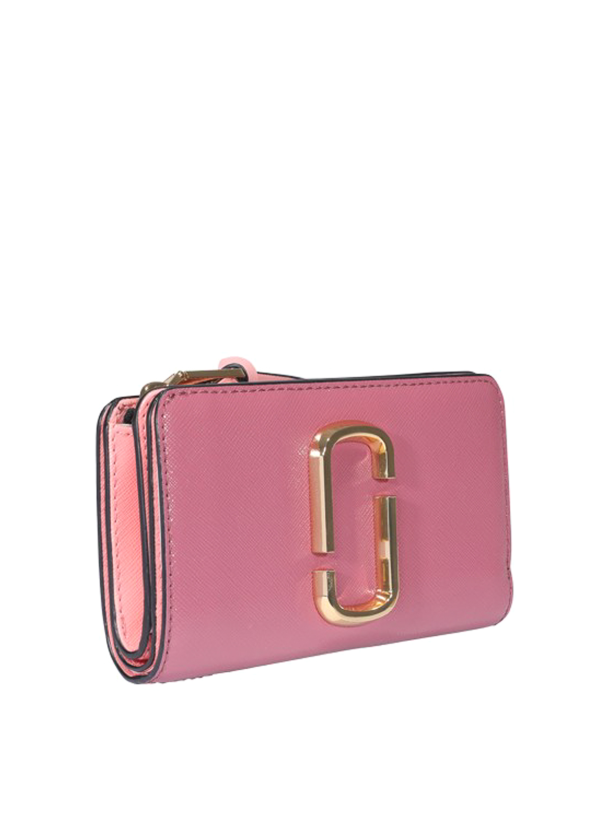 MARC JACOBS: The Snapshot Saffiano leather wallet - Lilac