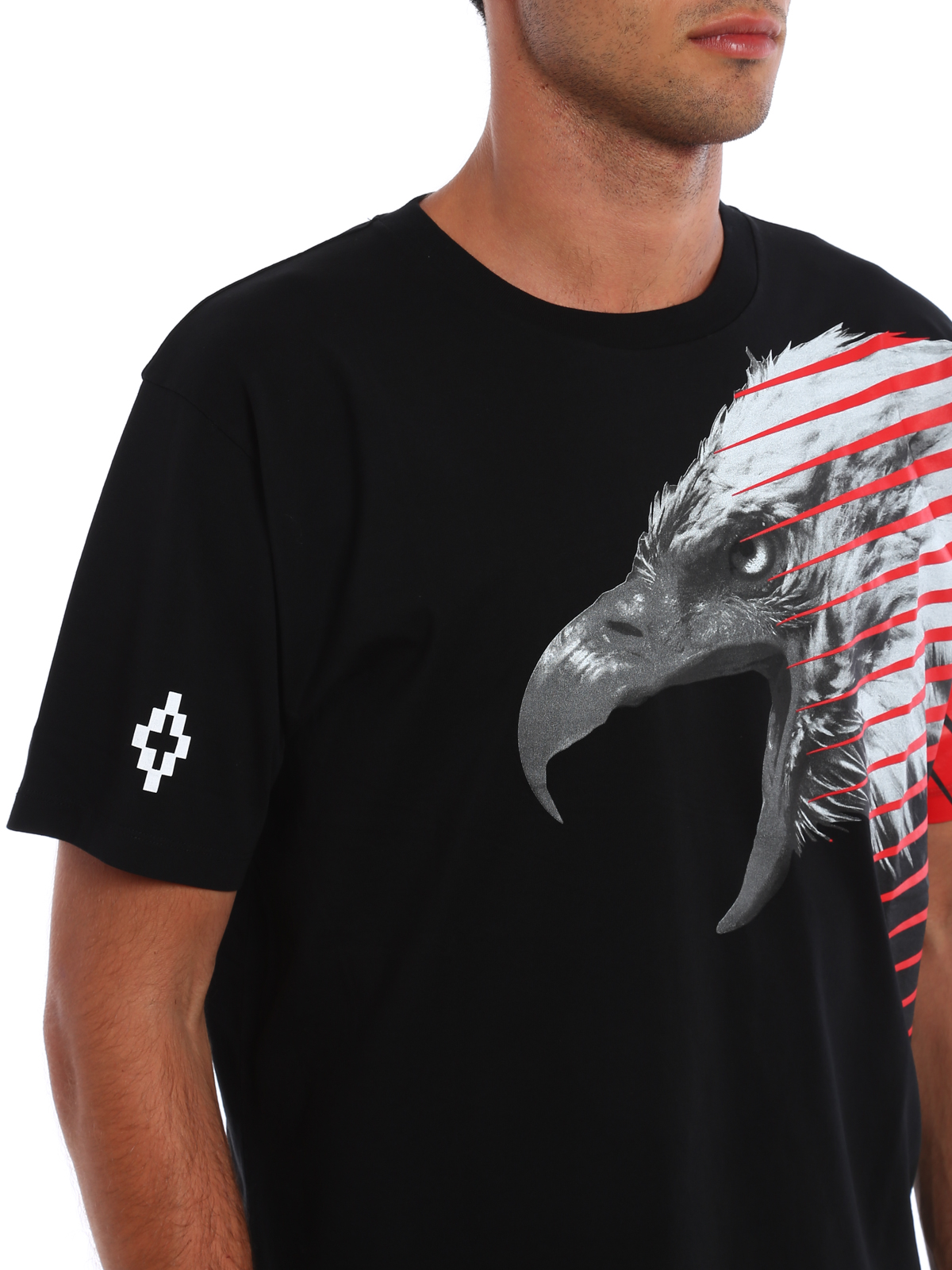 T-shirts Burlon - Iamens eagle print T-shirt -