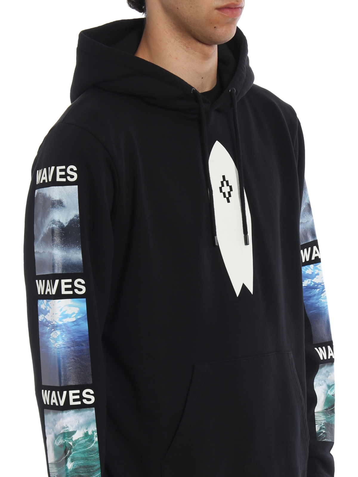 Marcelo burlon 2025 waves hoodie