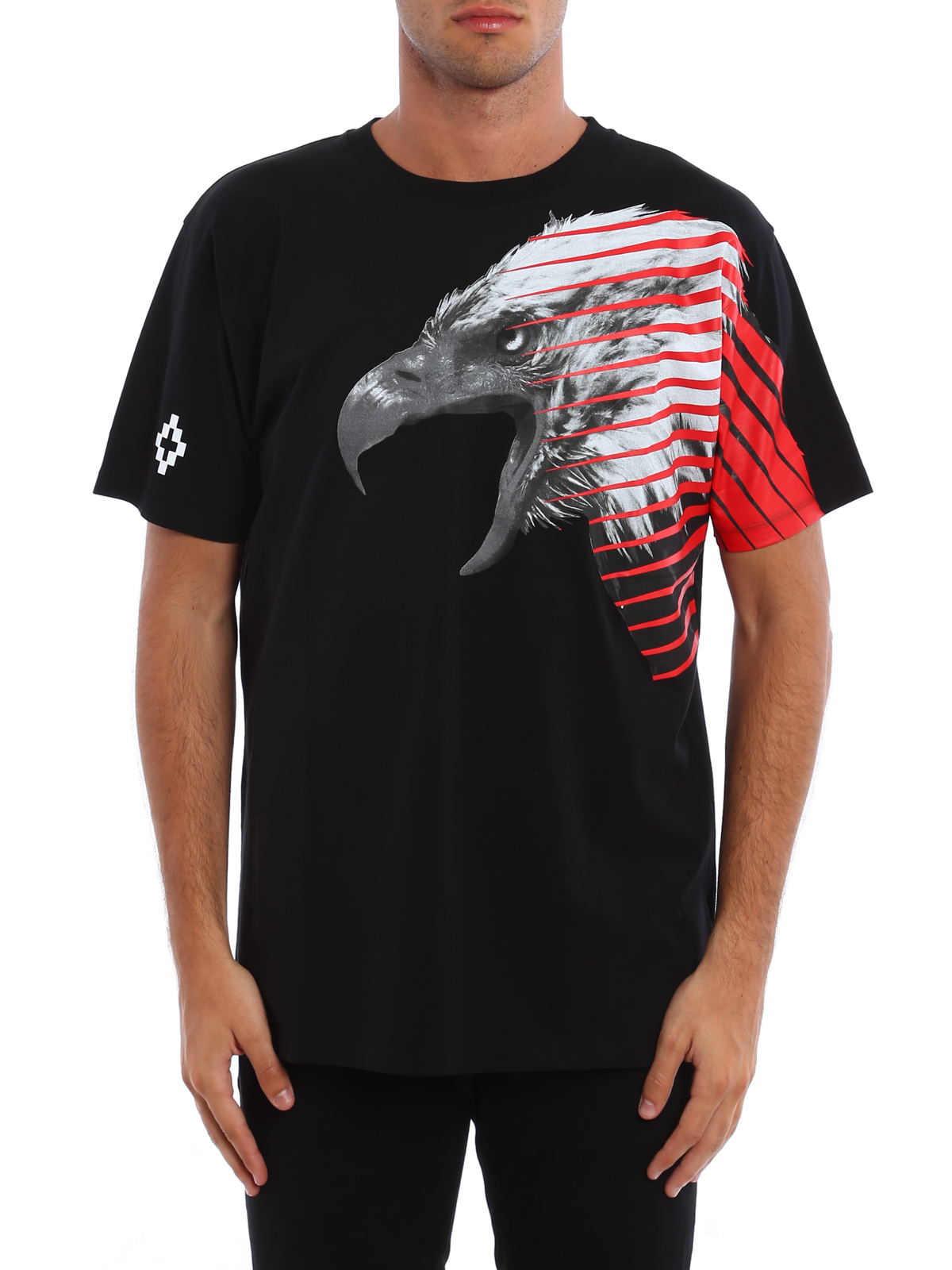 T-shirts Burlon - Iamens eagle print T-shirt -
