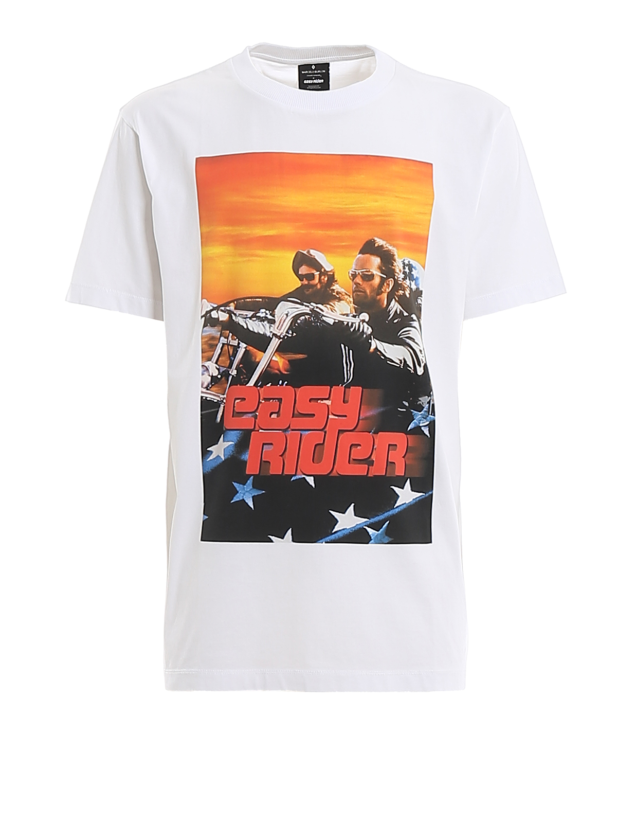 T-shirts Marcelo Burlon County Of Milan - Easy Rider print jersey - CMAA018S20JER0050125