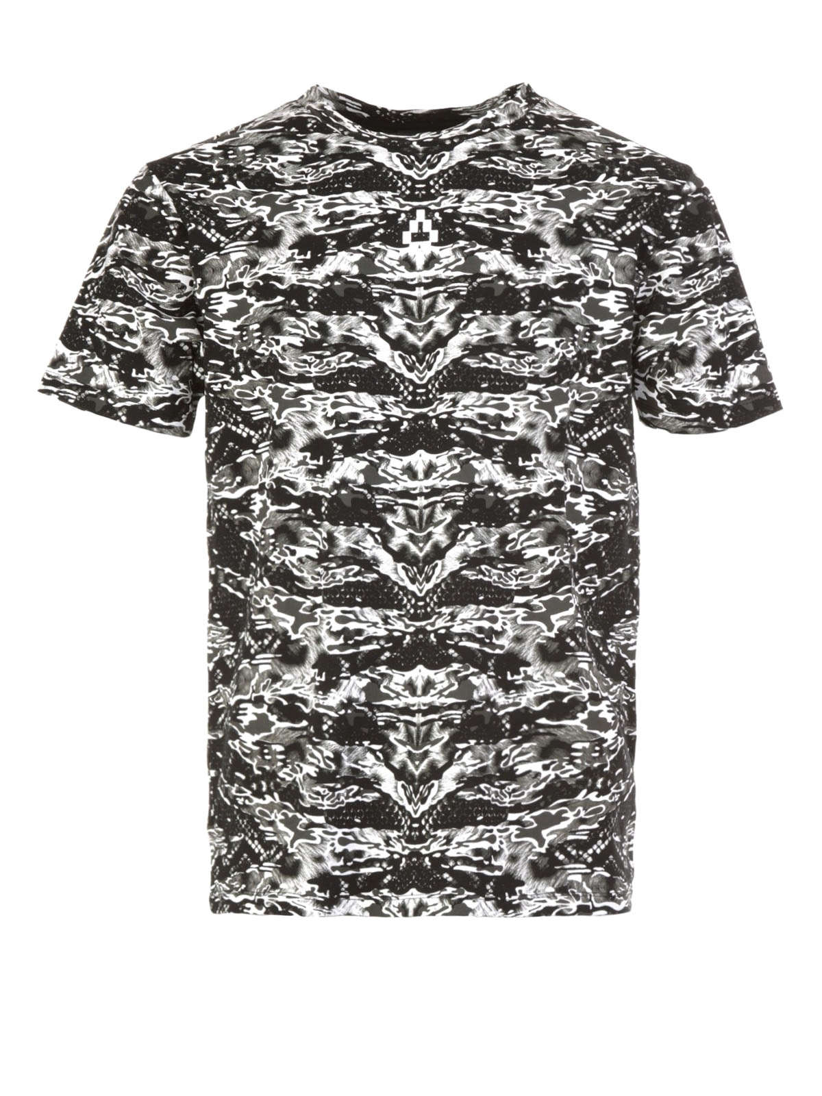 T-shirts Marcelo Burlon - print cotton T-shirt -