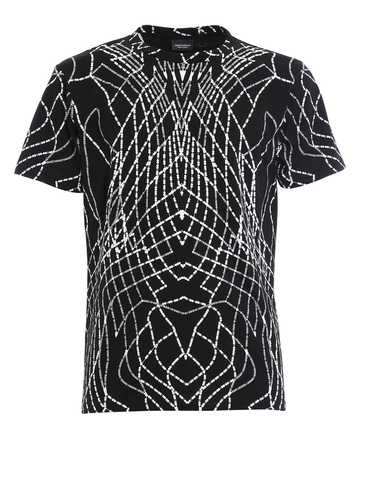 Tシャツ Marcelo Burlon - Tシャツ メンズ - 黒 - CMAA018S160010401000